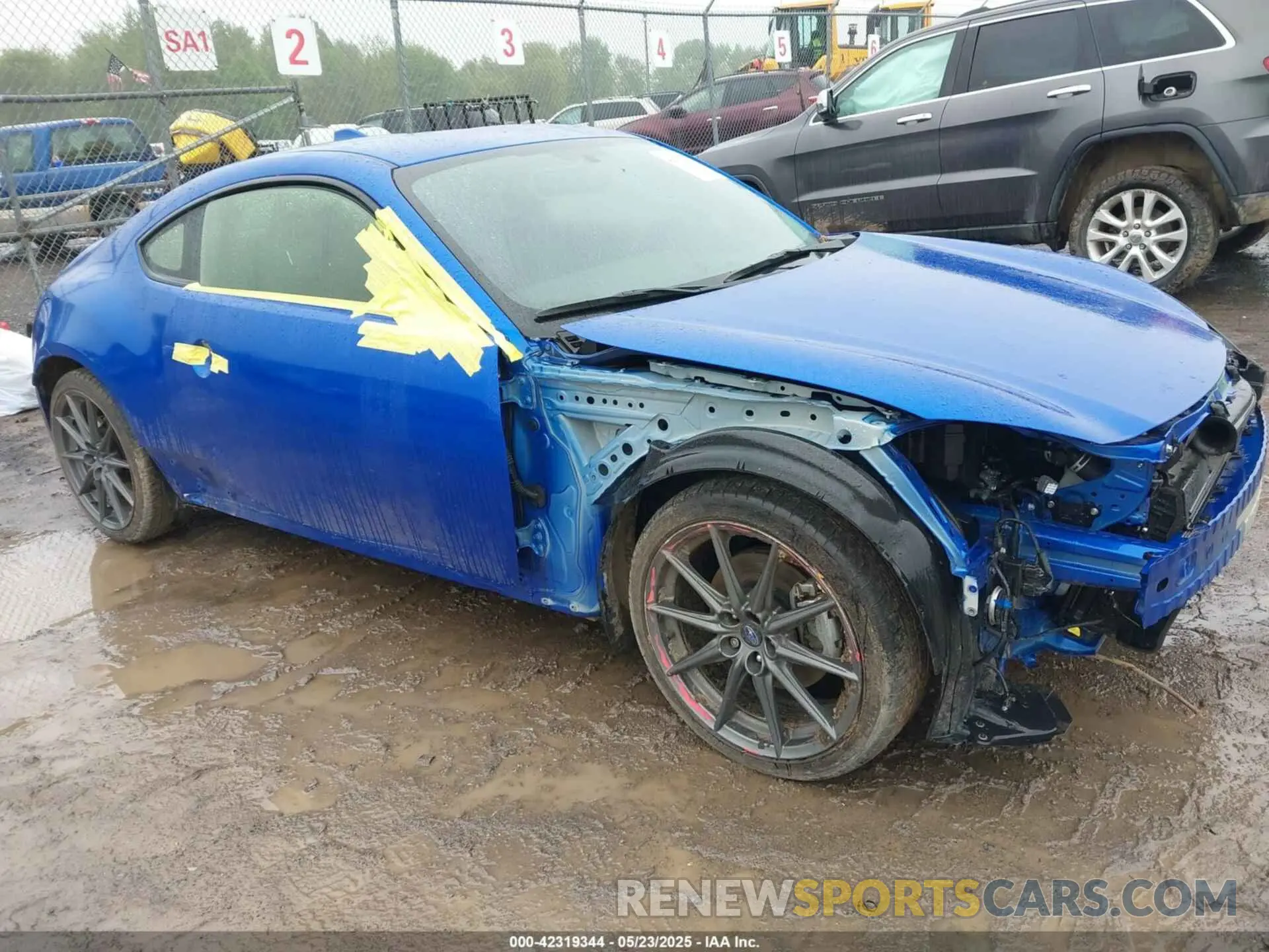 1 Photograph of a damaged car JF1ZDBF16N8702314 SUBARU BRZ 2022