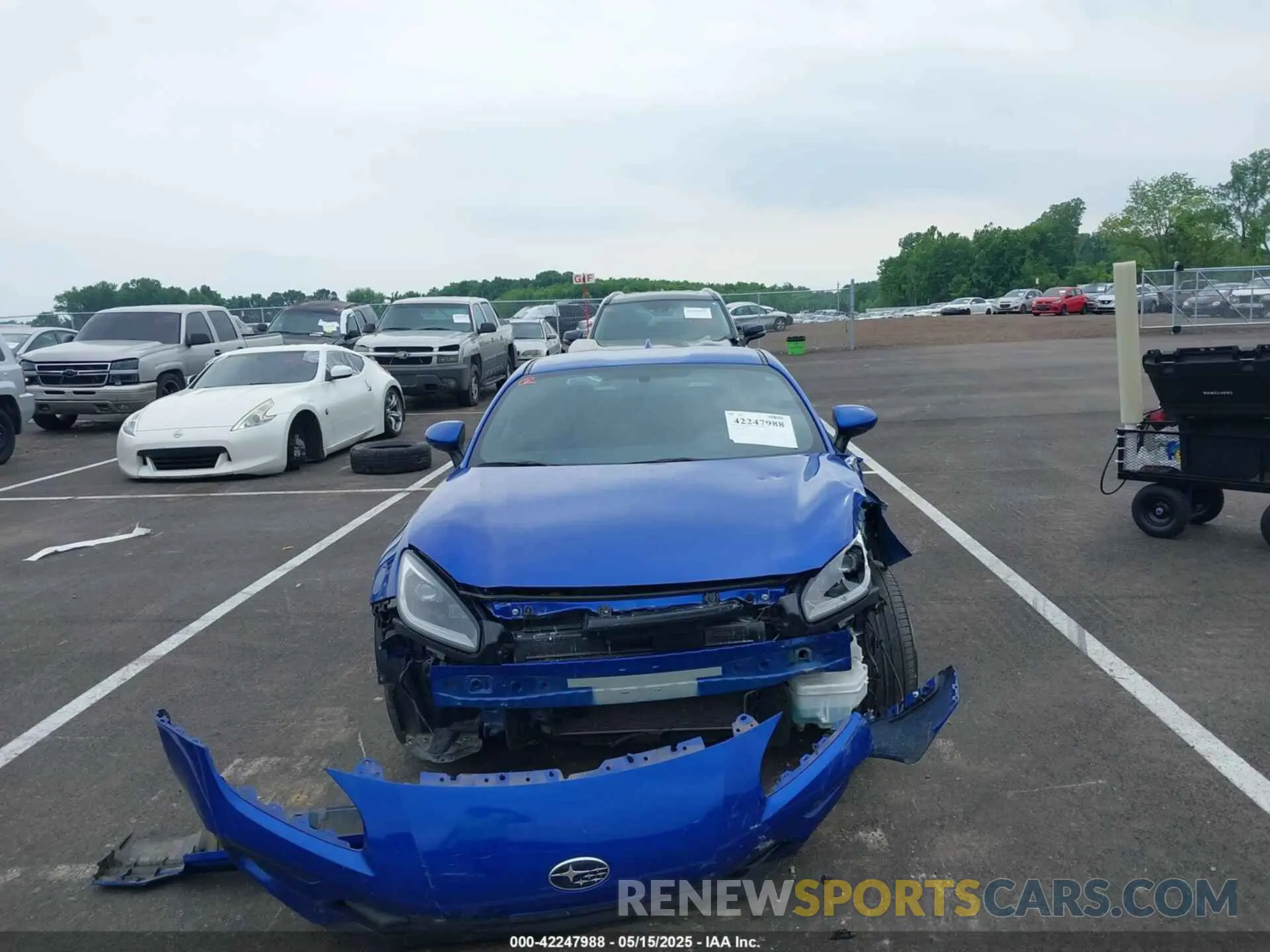 12 Photograph of a damaged car JF1ZDBB16P9704552 SUBARU BRZ 2023