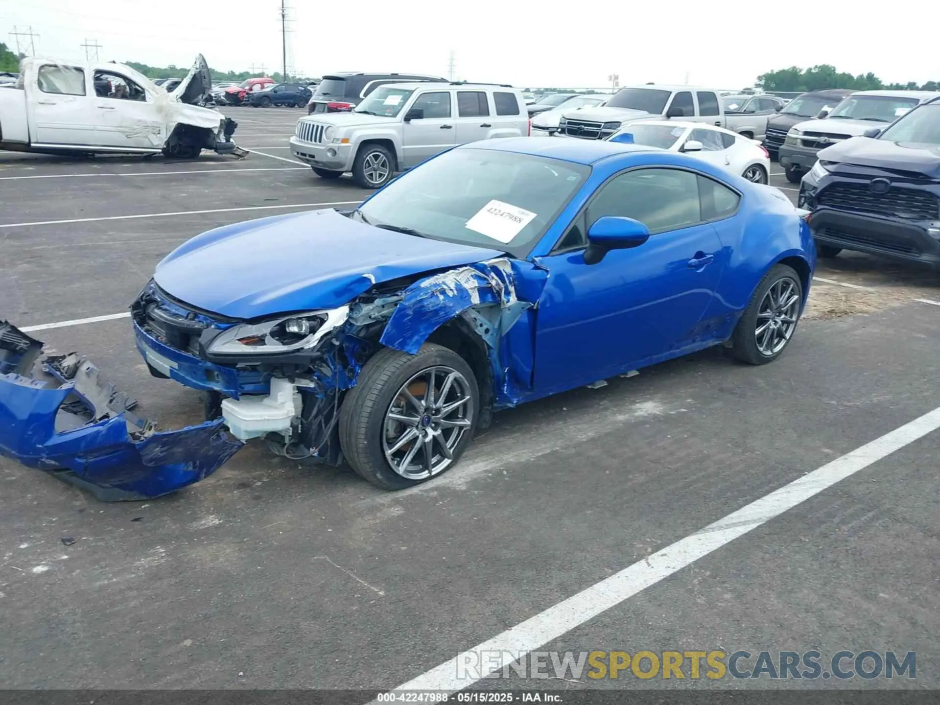 2 Photograph of a damaged car JF1ZDBB16P9704552 SUBARU BRZ 2023