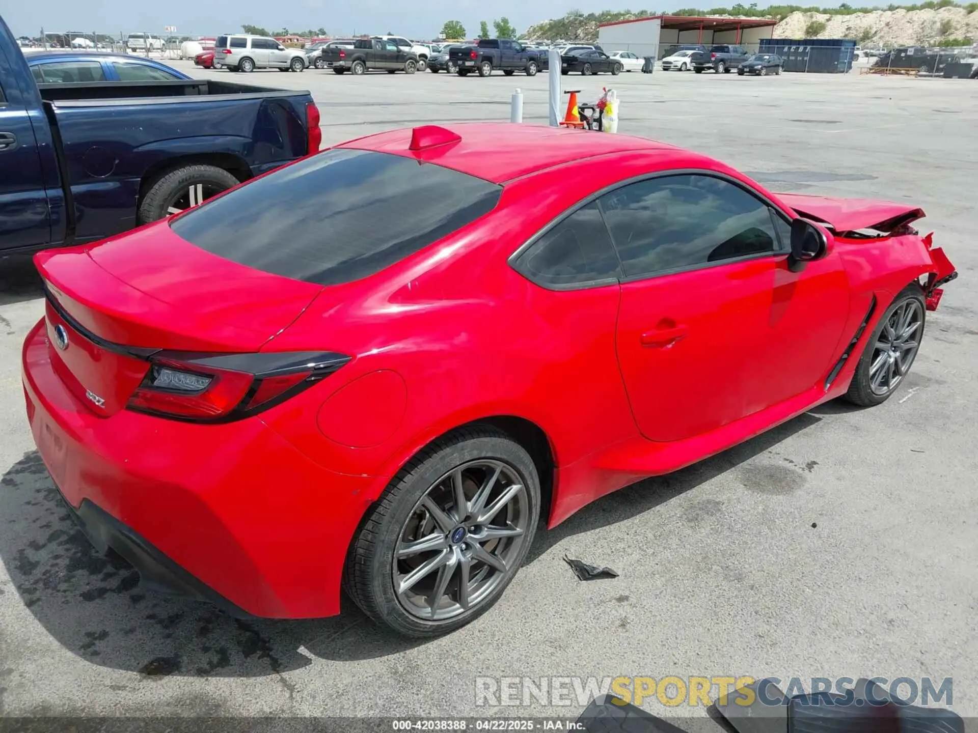 4 Photograph of a damaged car JF1ZDBC14P8700679 SUBARU BRZ 2023