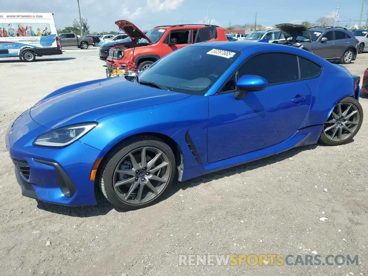 1 Photograph of a damaged car JF1ZDBC1XP8707104 SUBARU BRZ 2023