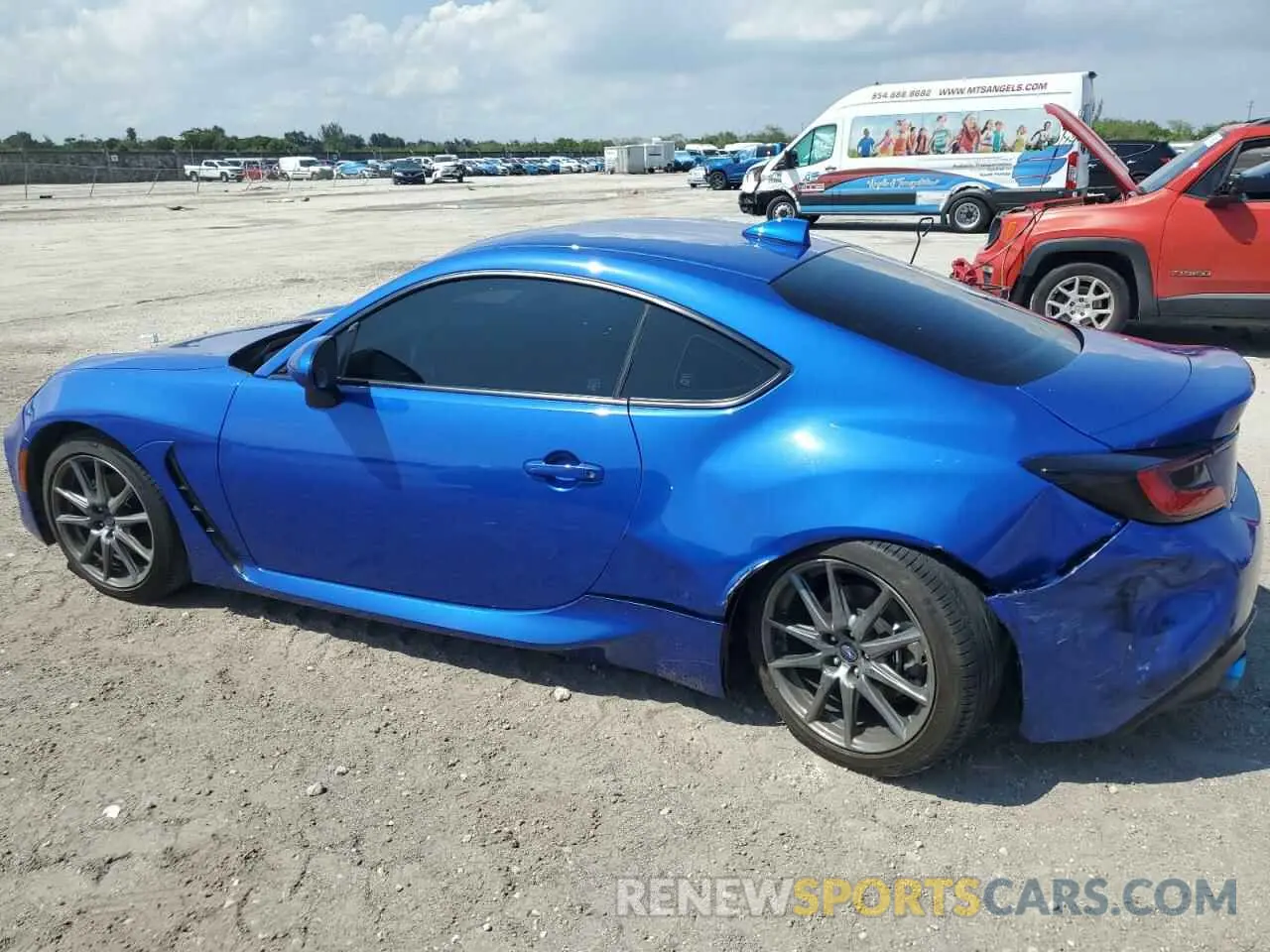 2 Photograph of a damaged car JF1ZDBC1XP8707104 SUBARU BRZ 2023