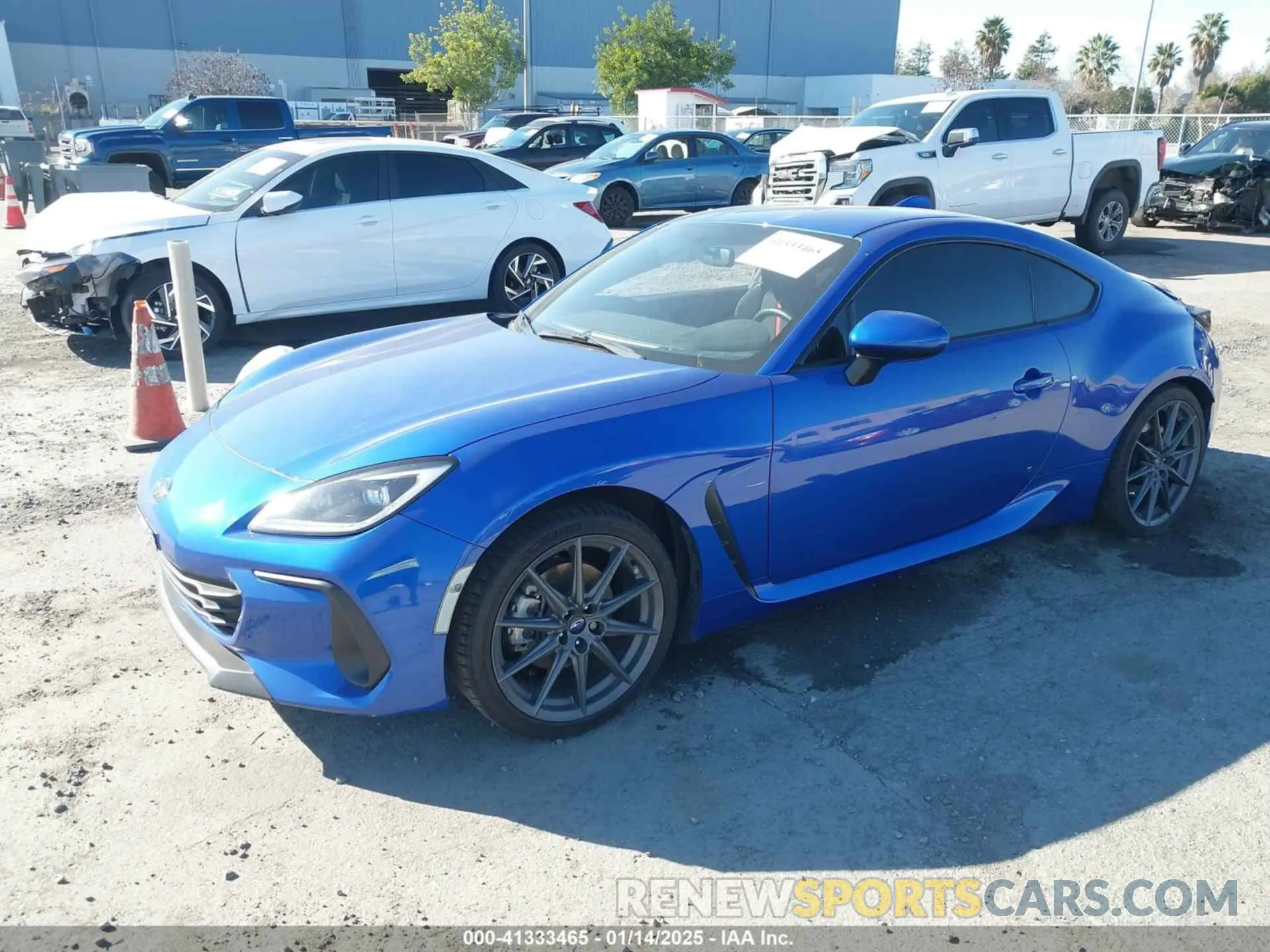 2 Photograph of a damaged car JF1ZDBE12P9703183 SUBARU BRZ 2023