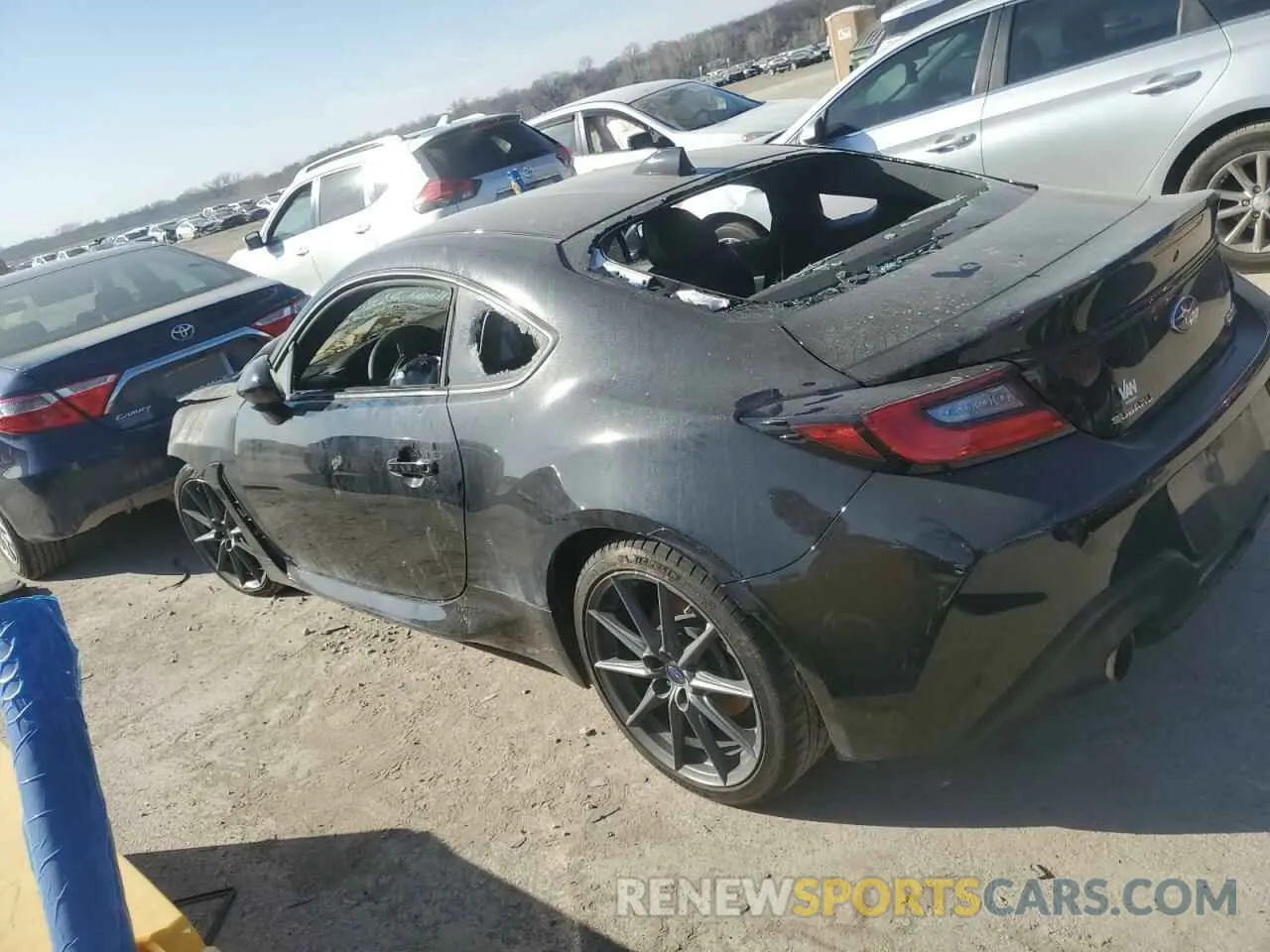 2 Photograph of a damaged car JF1ZDBE13P9704956 SUBARU BRZ 2023