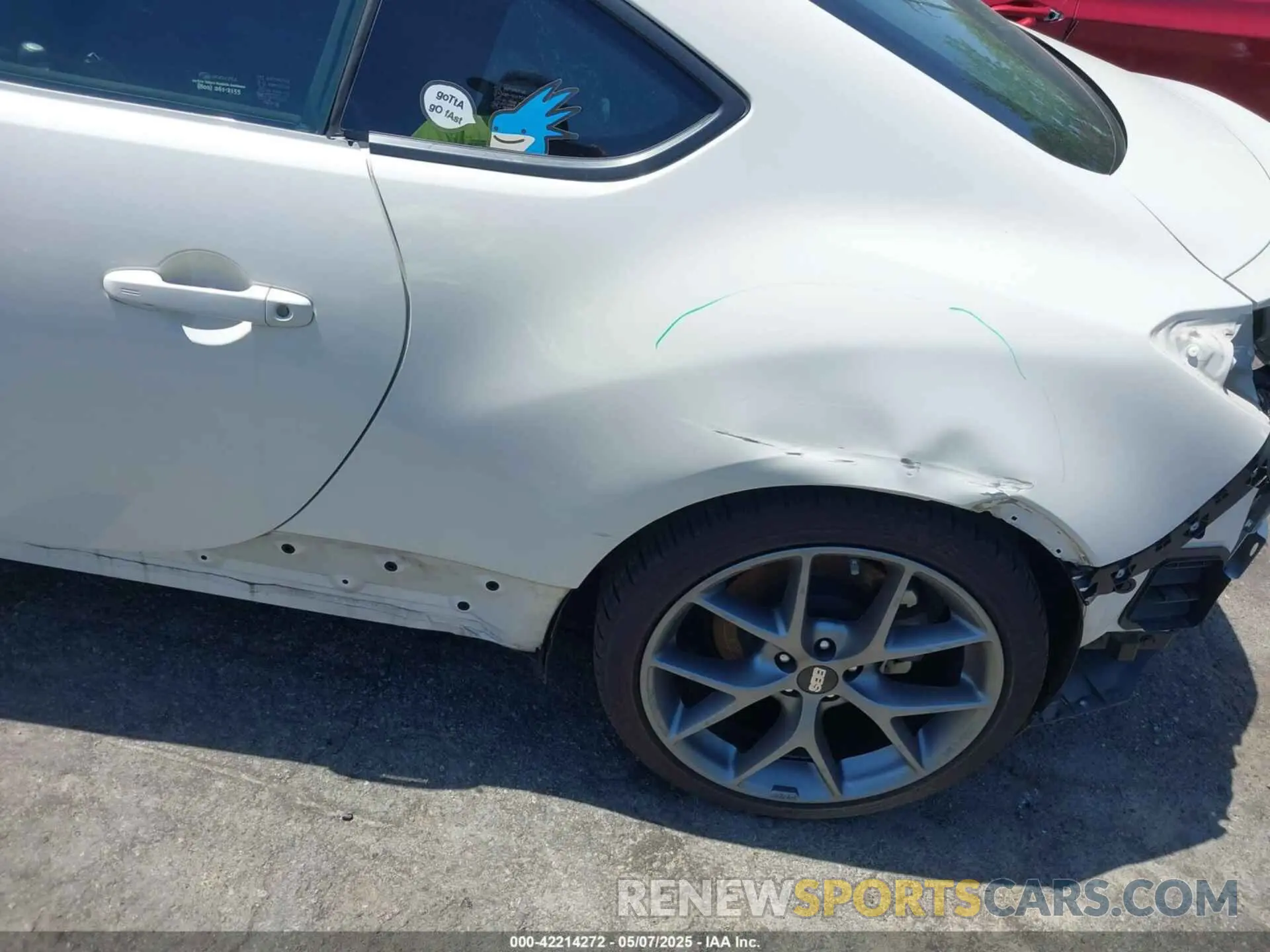 17 Photograph of a damaged car JF1ZDBE14P9703766 SUBARU BRZ 2023