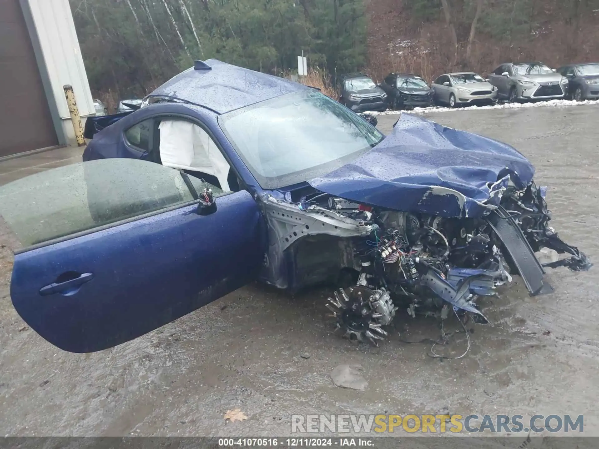 1 Photograph of a damaged car JF1ZDBE14P9706408 SUBARU BRZ 2023