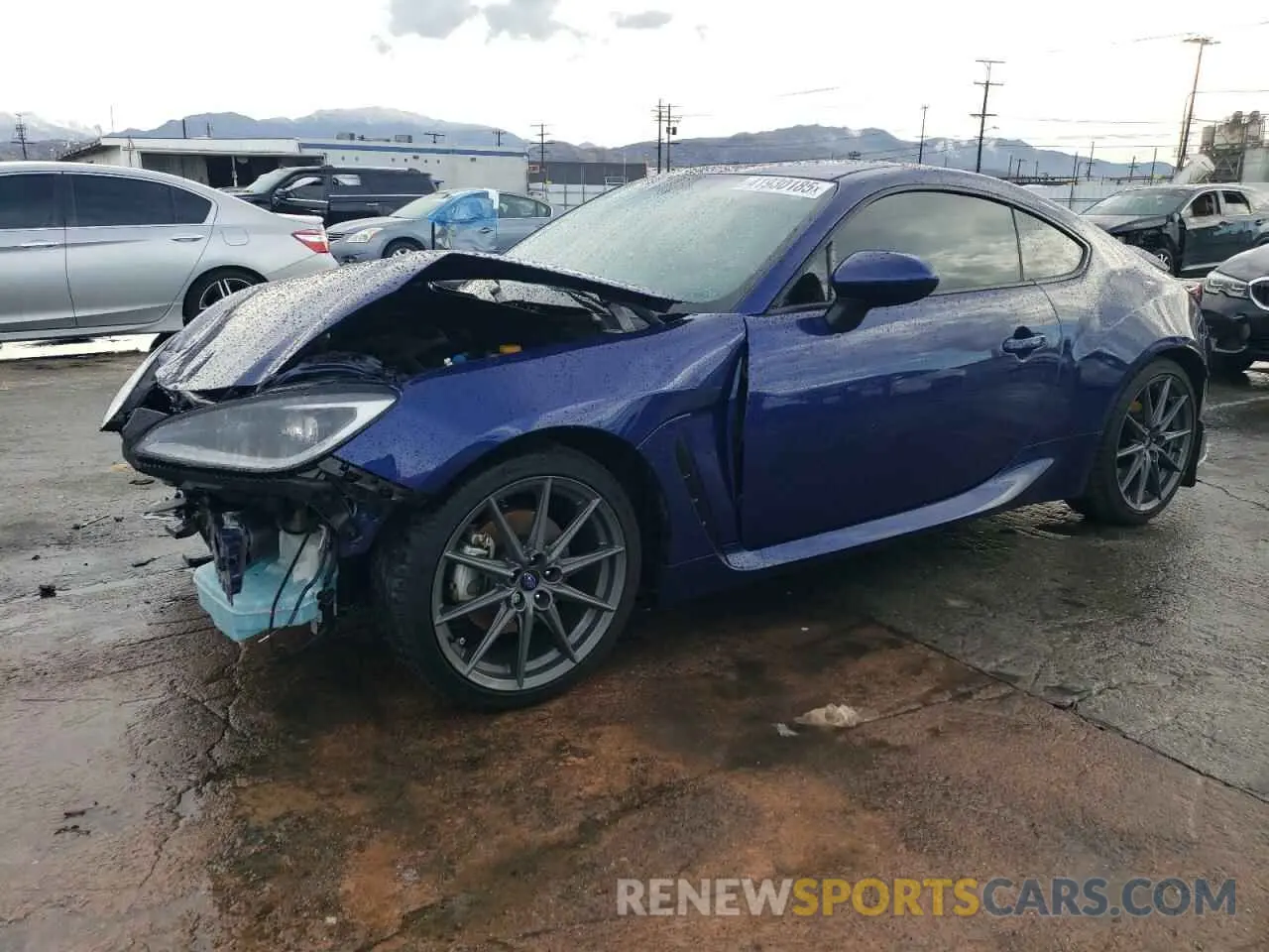 1 Photograph of a damaged car JF1ZDBE18P9704855 SUBARU BRZ 2023