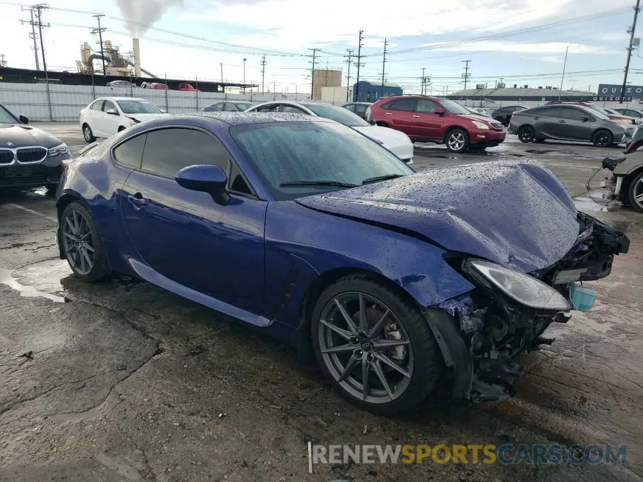 4 Photograph of a damaged car JF1ZDBE18P9704855 SUBARU BRZ 2023