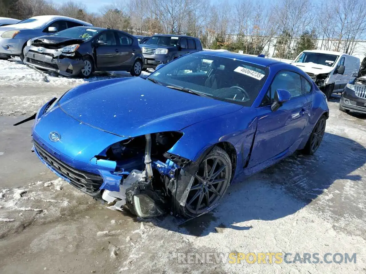 1 Photograph of a damaged car JF1ZDBE19P9705416 SUBARU BRZ 2023