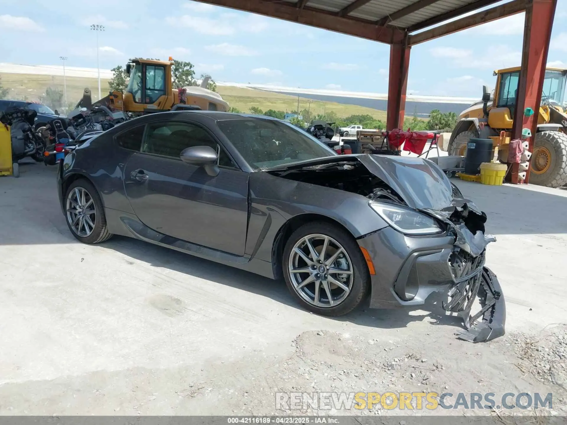 1 Photograph of a damaged car JF1ZDBB17R9703395 SUBARU BRZ 2024
