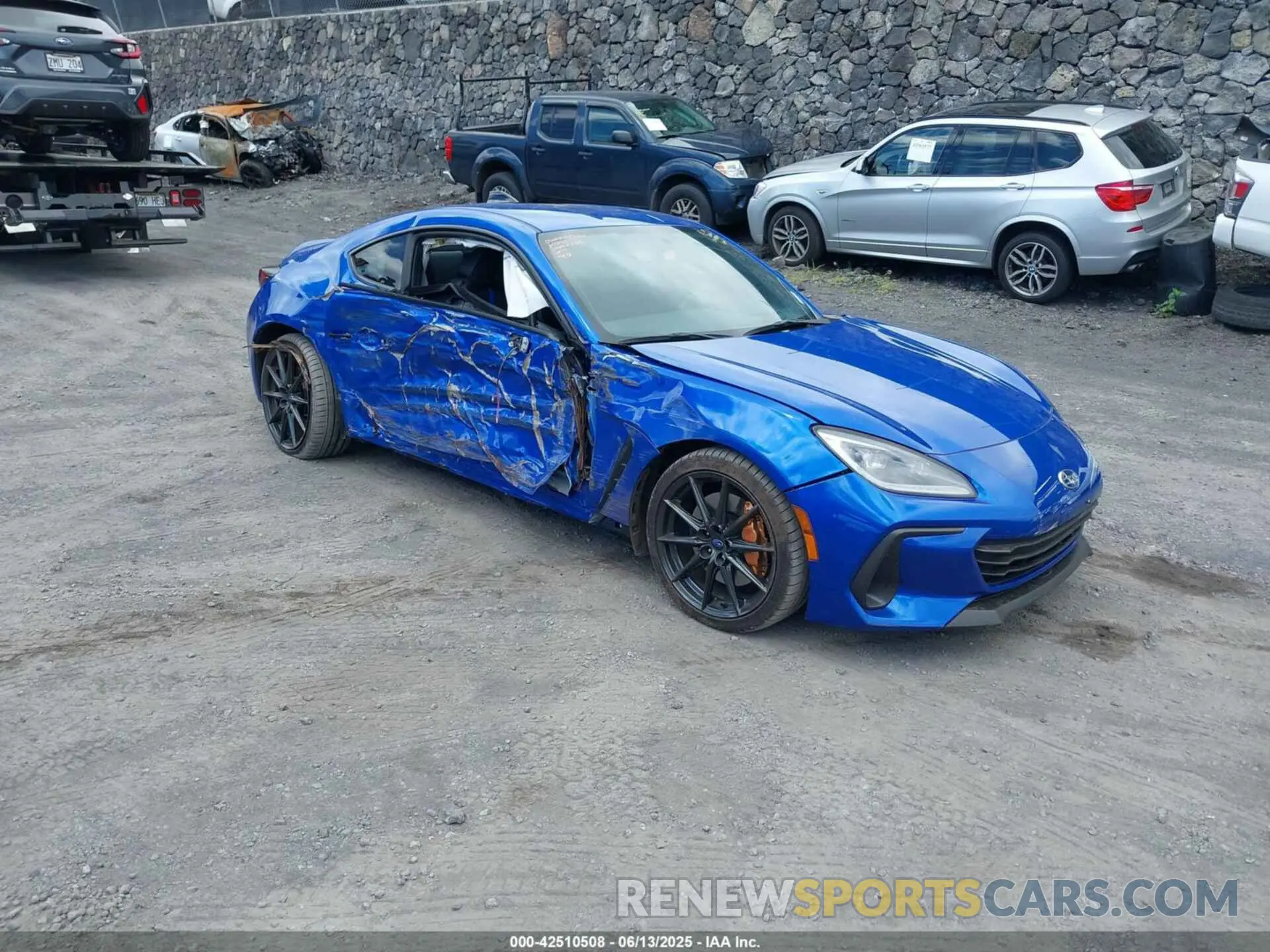 1 Photograph of a damaged car JF1ZDBS17R9701758 SUBARU BRZ 2024