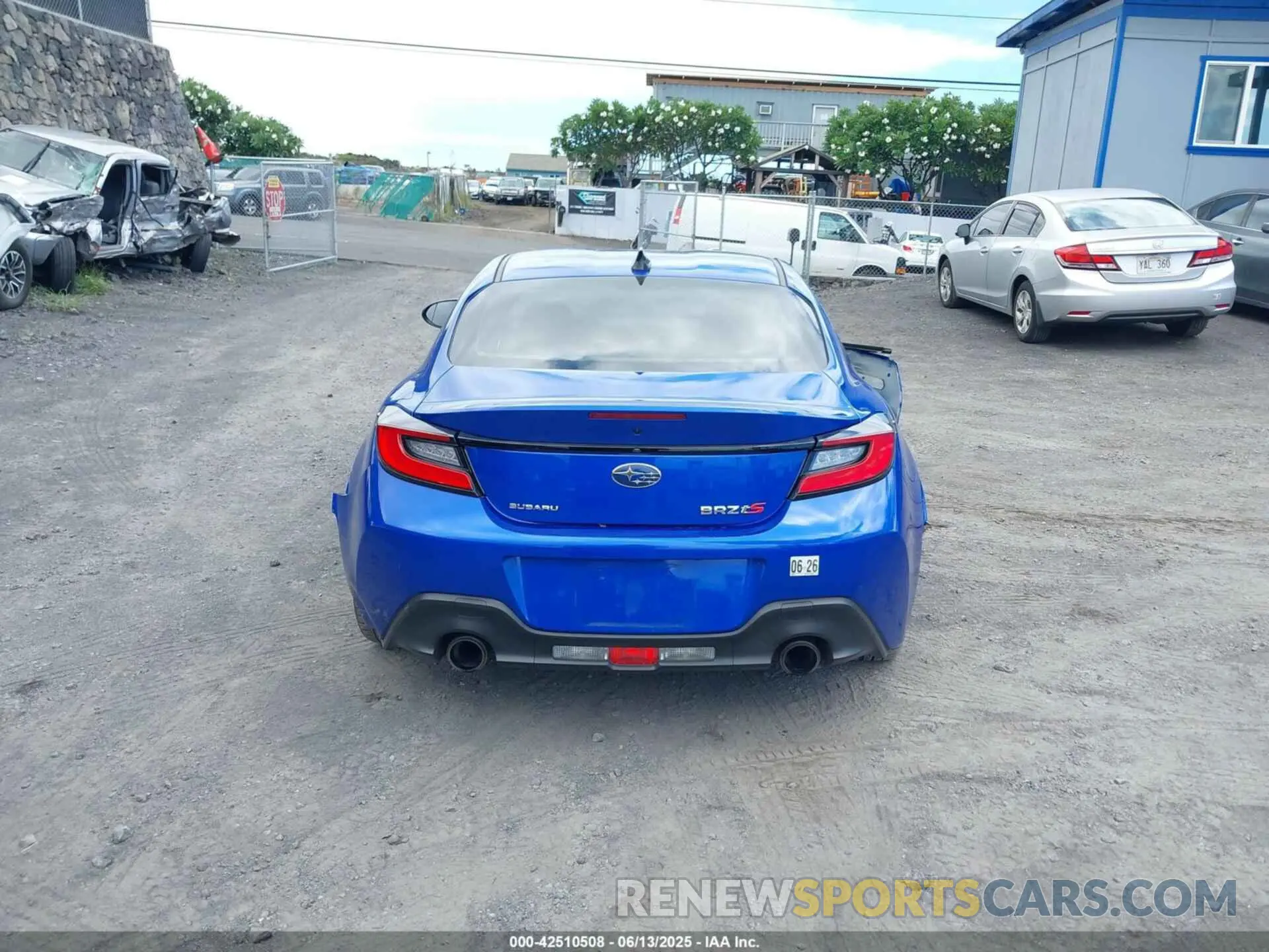 16 Photograph of a damaged car JF1ZDBS17R9701758 SUBARU BRZ 2024