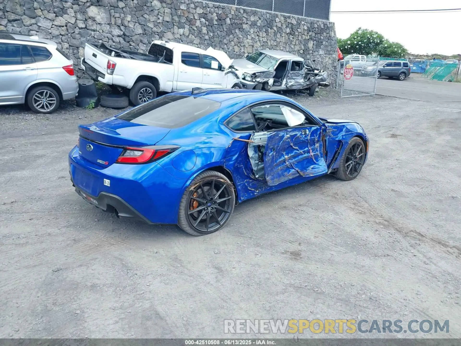 4 Photograph of a damaged car JF1ZDBS17R9701758 SUBARU BRZ 2024