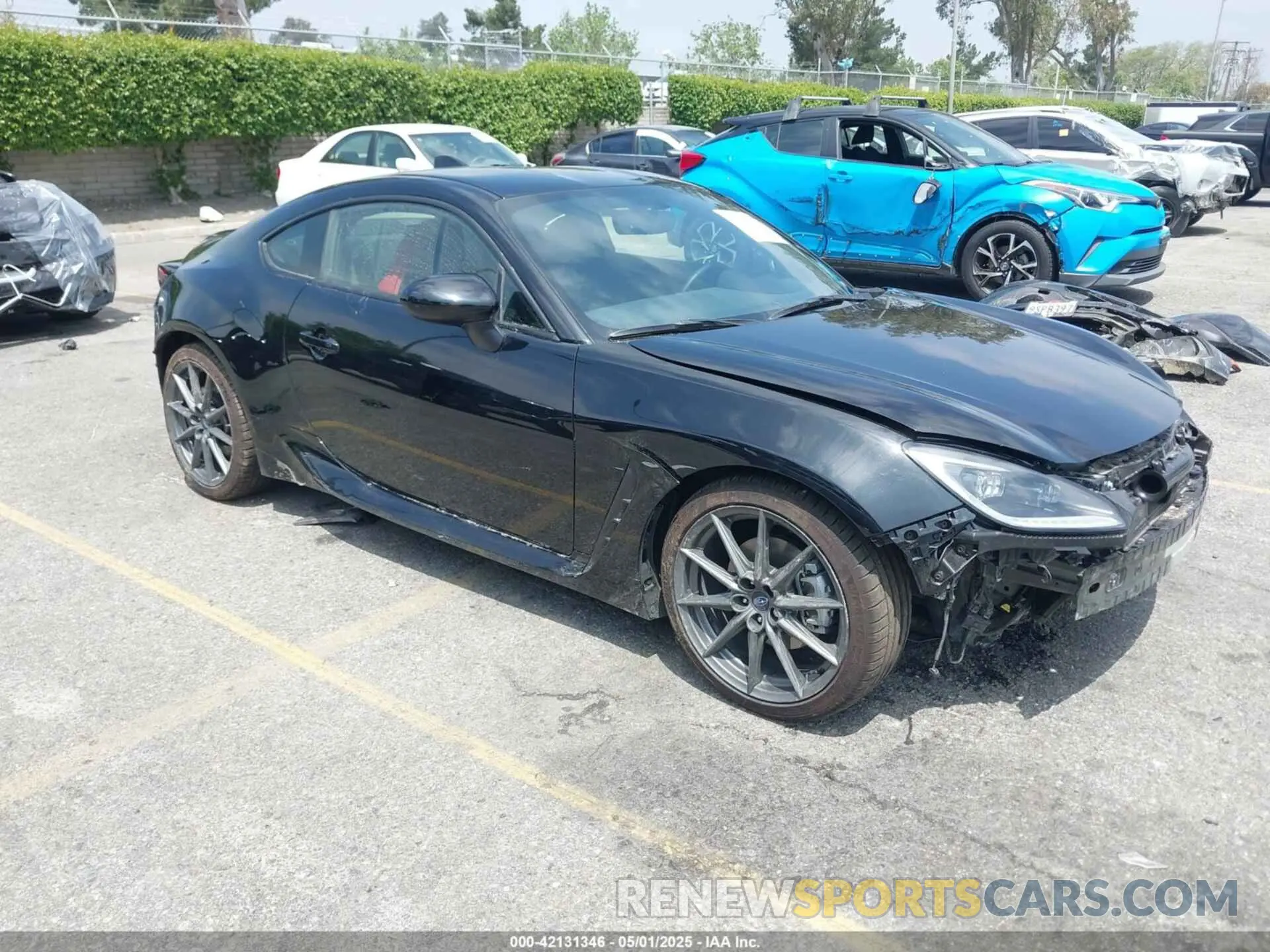 1 Photograph of a damaged car JF1ZDBE10S9700758 SUBARU BRZ 2025