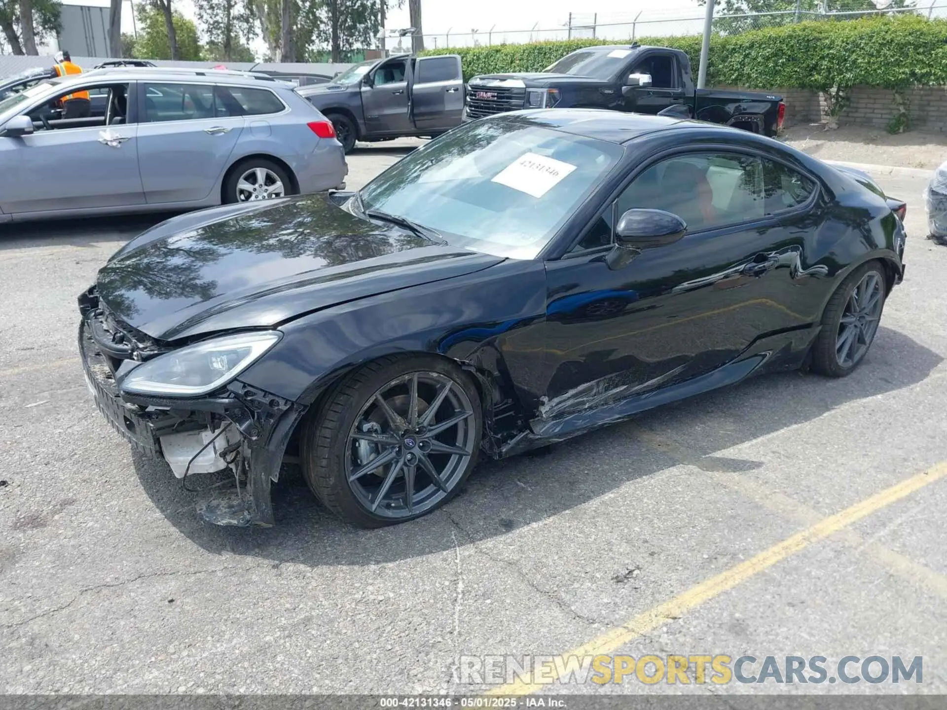 2 Photograph of a damaged car JF1ZDBE10S9700758 SUBARU BRZ 2025