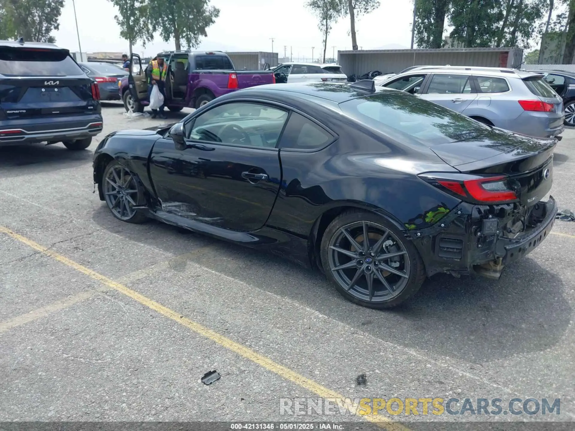3 Photograph of a damaged car JF1ZDBE10S9700758 SUBARU BRZ 2025