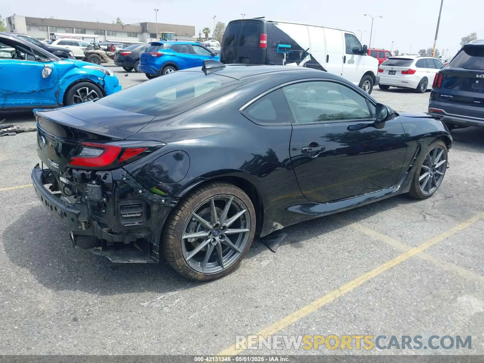 4 Photograph of a damaged car JF1ZDBE10S9700758 SUBARU BRZ 2025