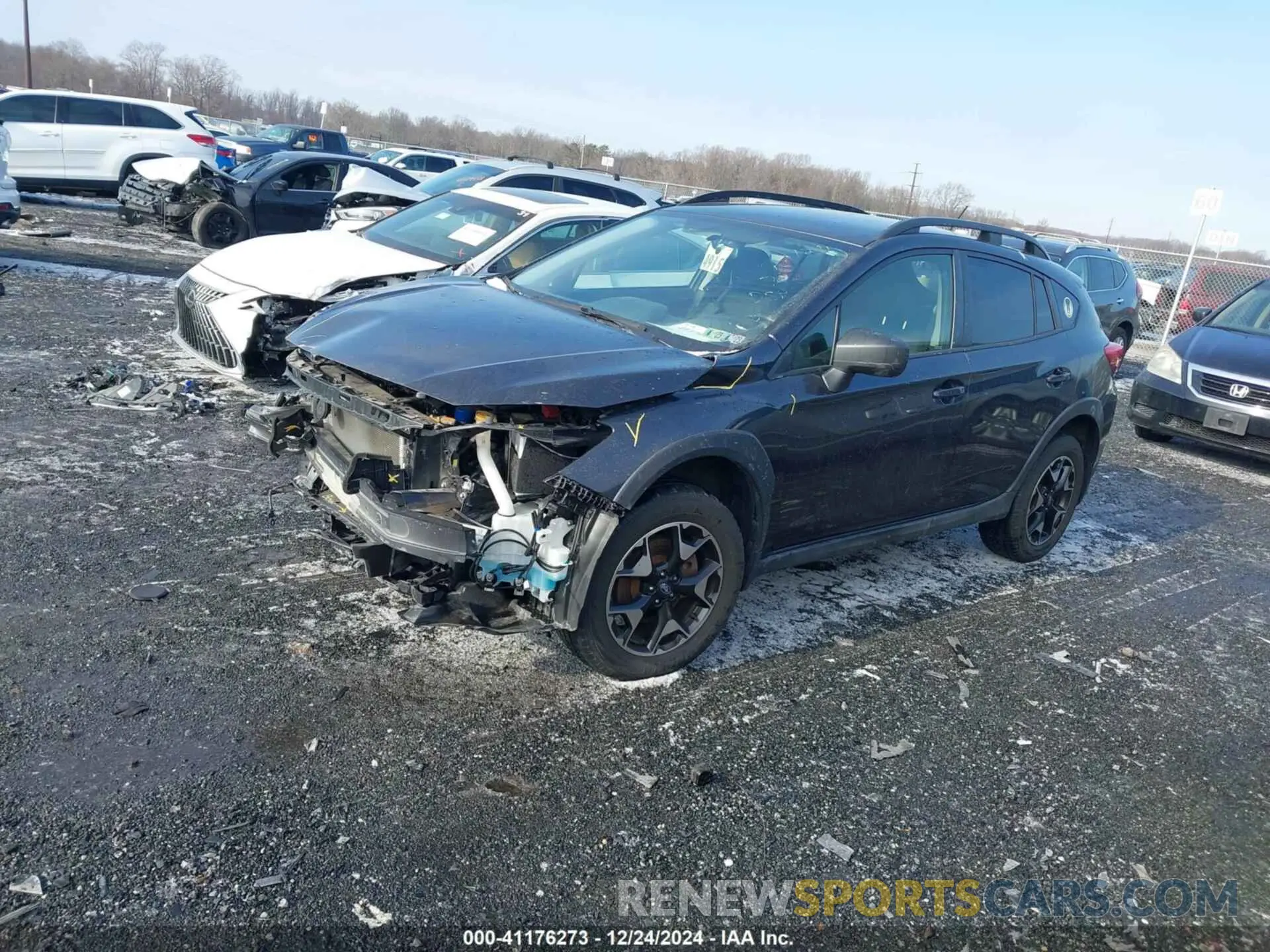 2 Photograph of a damaged car JF2GTAAC1K9356283 SUBARU CROSSTREK 2019