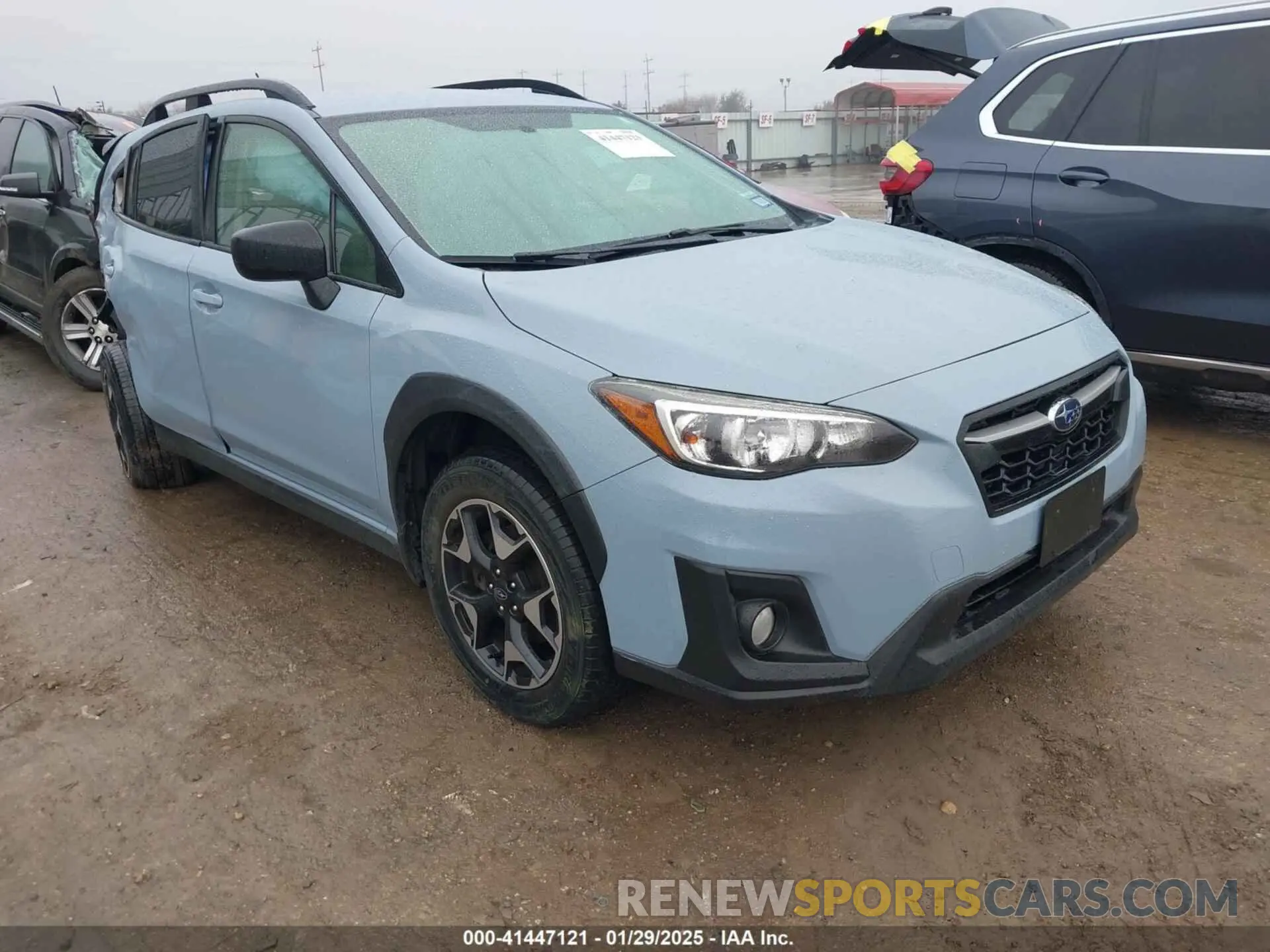 1 Photograph of a damaged car JF2GTAAC1KH223562 SUBARU CROSSTREK 2019