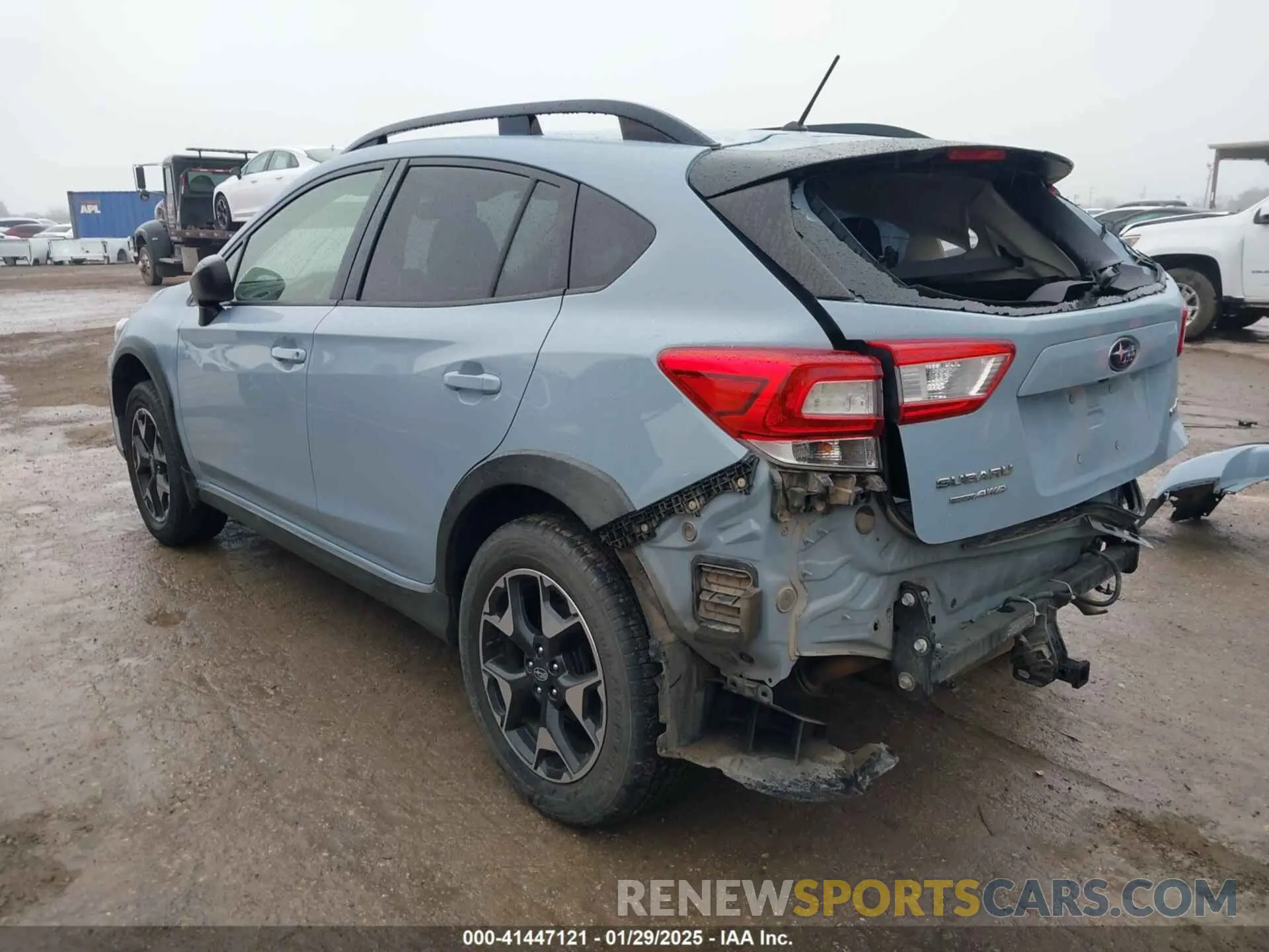 3 Photograph of a damaged car JF2GTAAC1KH223562 SUBARU CROSSTREK 2019