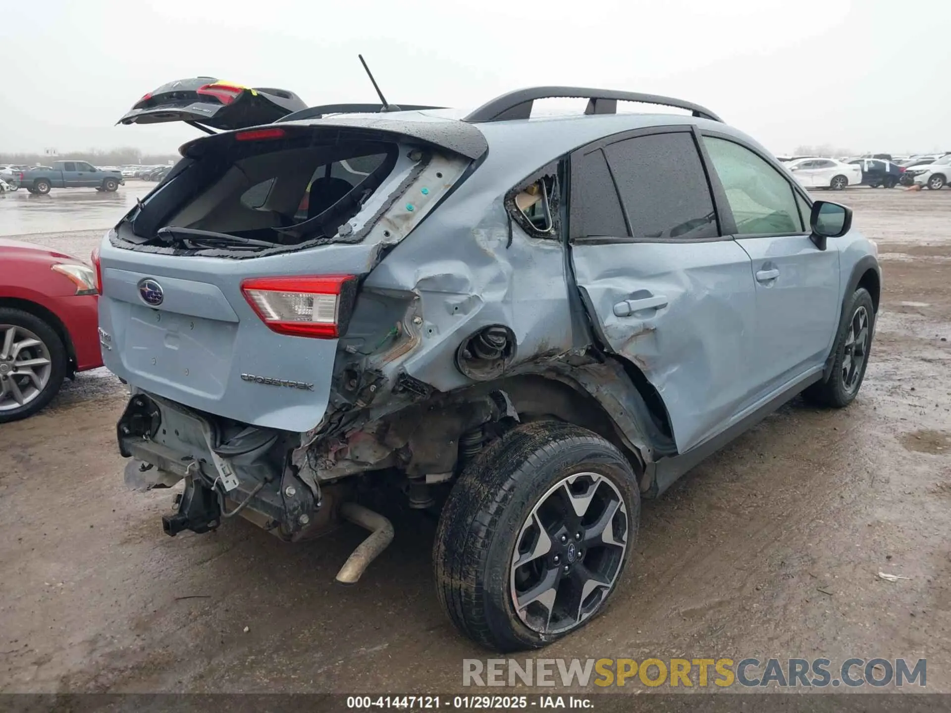 4 Photograph of a damaged car JF2GTAAC1KH223562 SUBARU CROSSTREK 2019