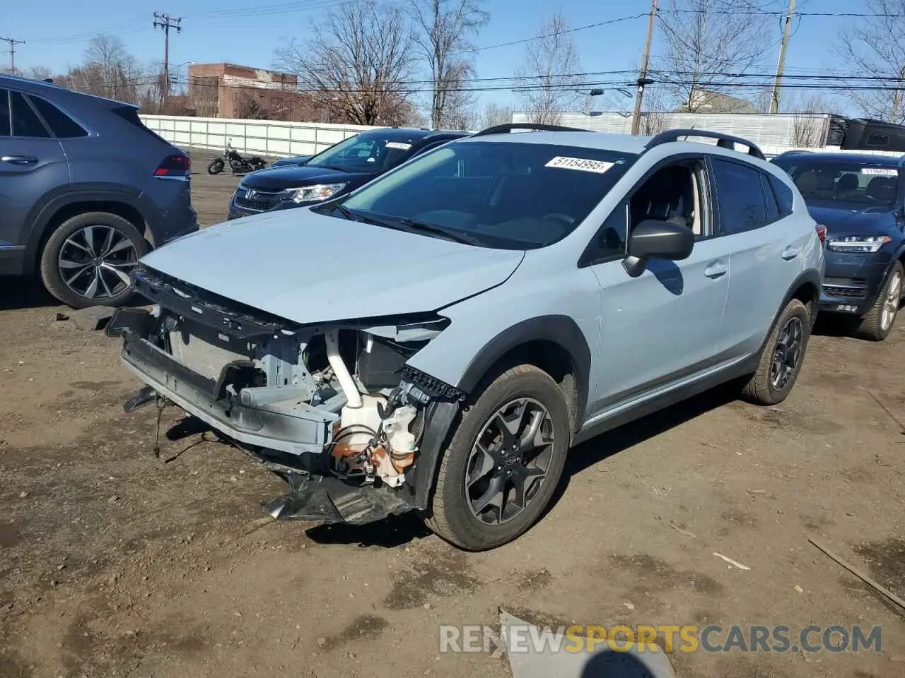 1 Photograph of a damaged car JF2GTAAC1KH329400 SUBARU CROSSTREK 2019