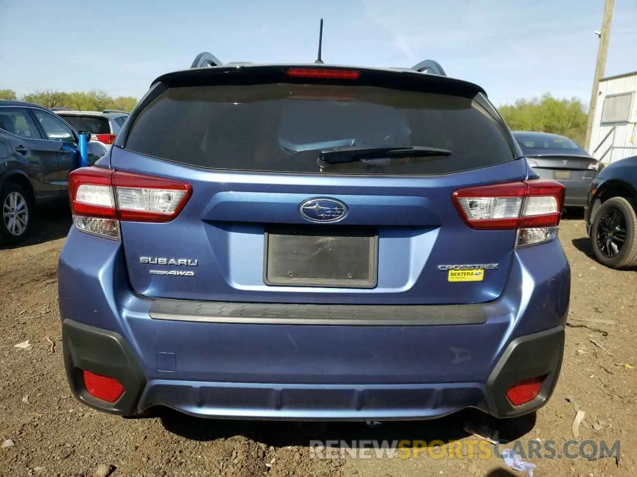 6 Photograph of a damaged car JF2GTAAC2KH228544 SUBARU CROSSTREK 2019