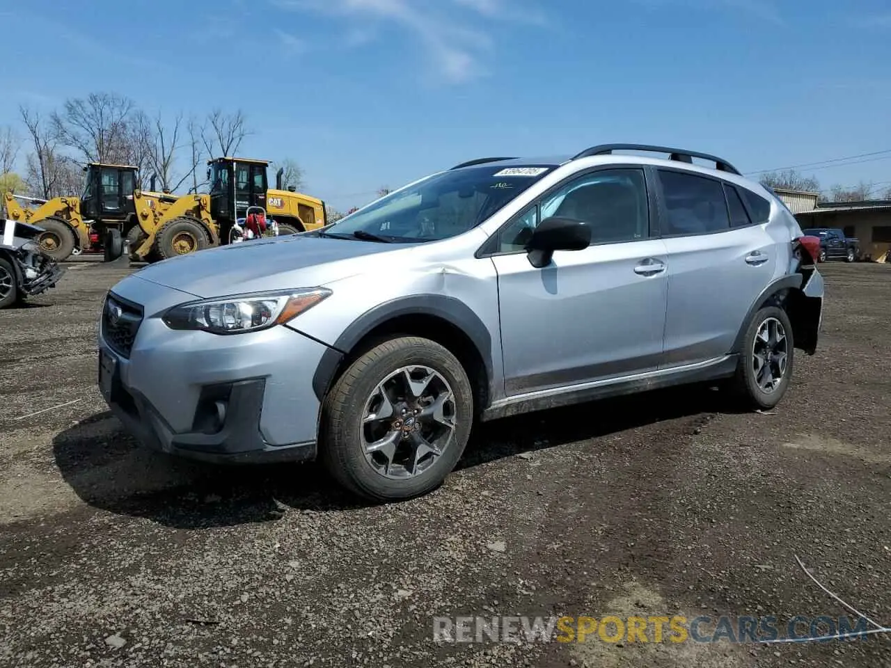 1 Photograph of a damaged car JF2GTAAC4K8238010 SUBARU CROSSTREK 2019