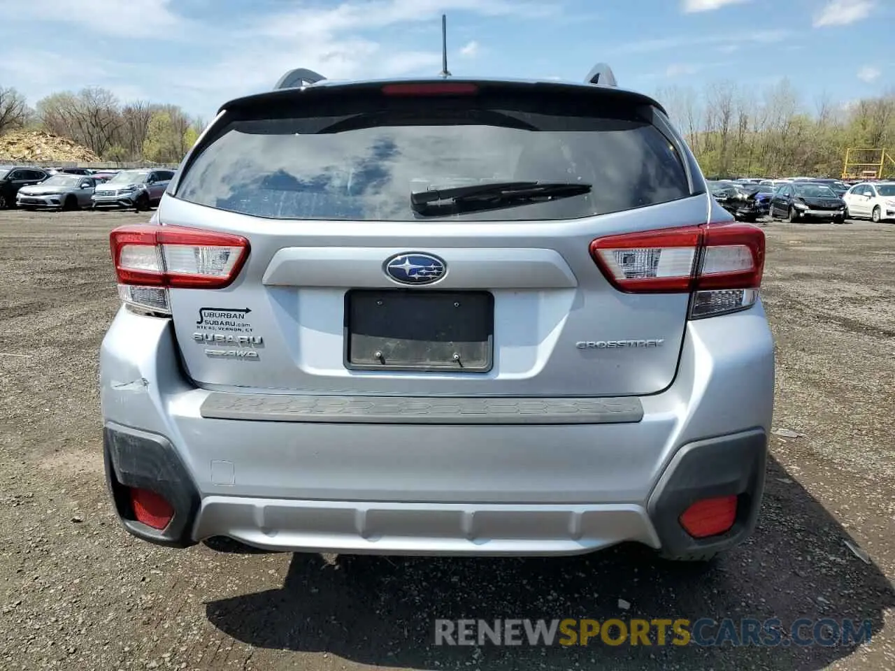 6 Photograph of a damaged car JF2GTAAC4K8238010 SUBARU CROSSTREK 2019