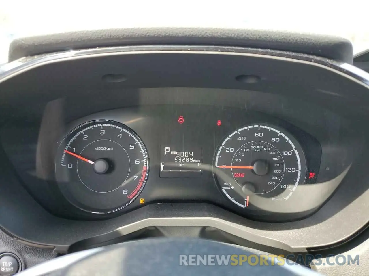 9 Photograph of a damaged car JF2GTAAC4K8238010 SUBARU CROSSTREK 2019