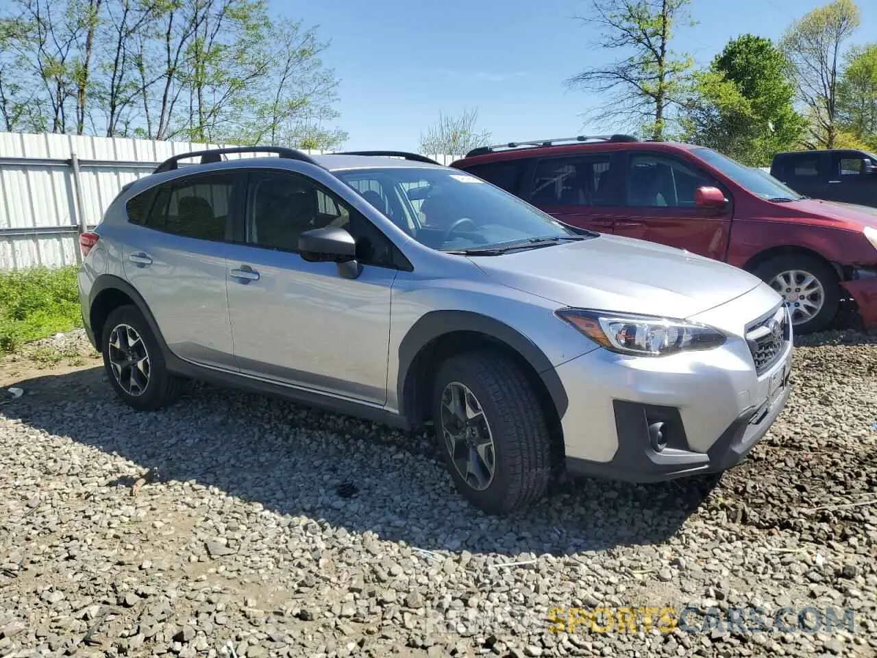 4 Photograph of a damaged car JF2GTAAC4K8388036 SUBARU CROSSTREK 2019