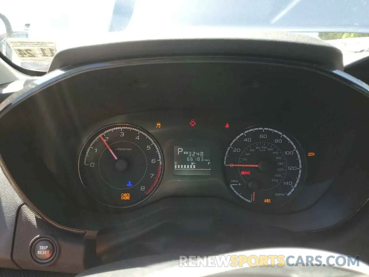 9 Photograph of a damaged car JF2GTAAC4K8388036 SUBARU CROSSTREK 2019