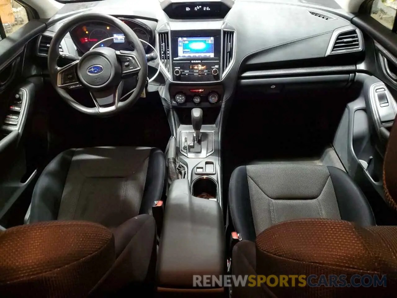8 Photograph of a damaged car JF2GTAAC4KH360284 SUBARU CROSSTREK 2019