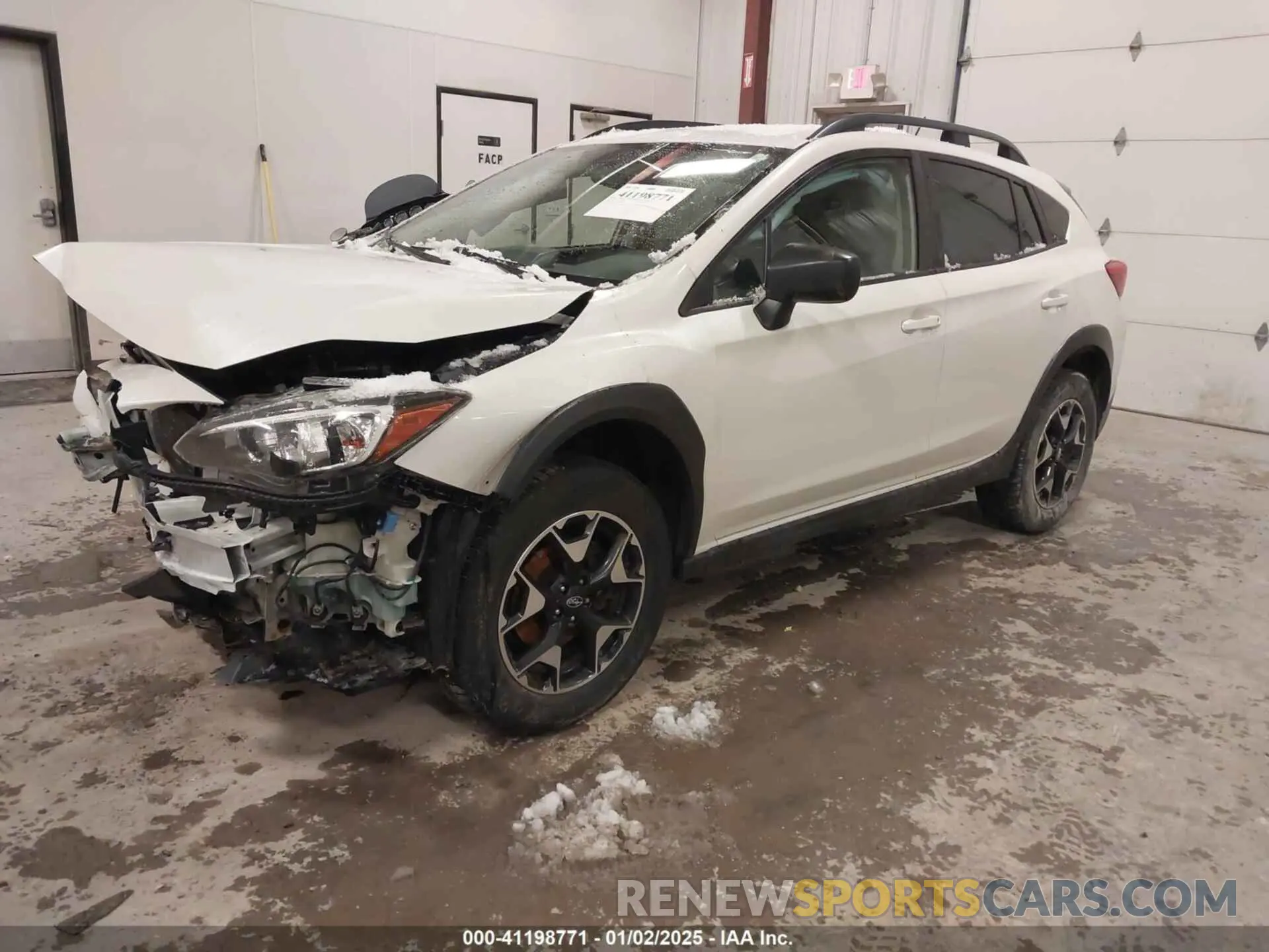 2 Photograph of a damaged car JF2GTAAC5KH201063 SUBARU CROSSTREK 2019