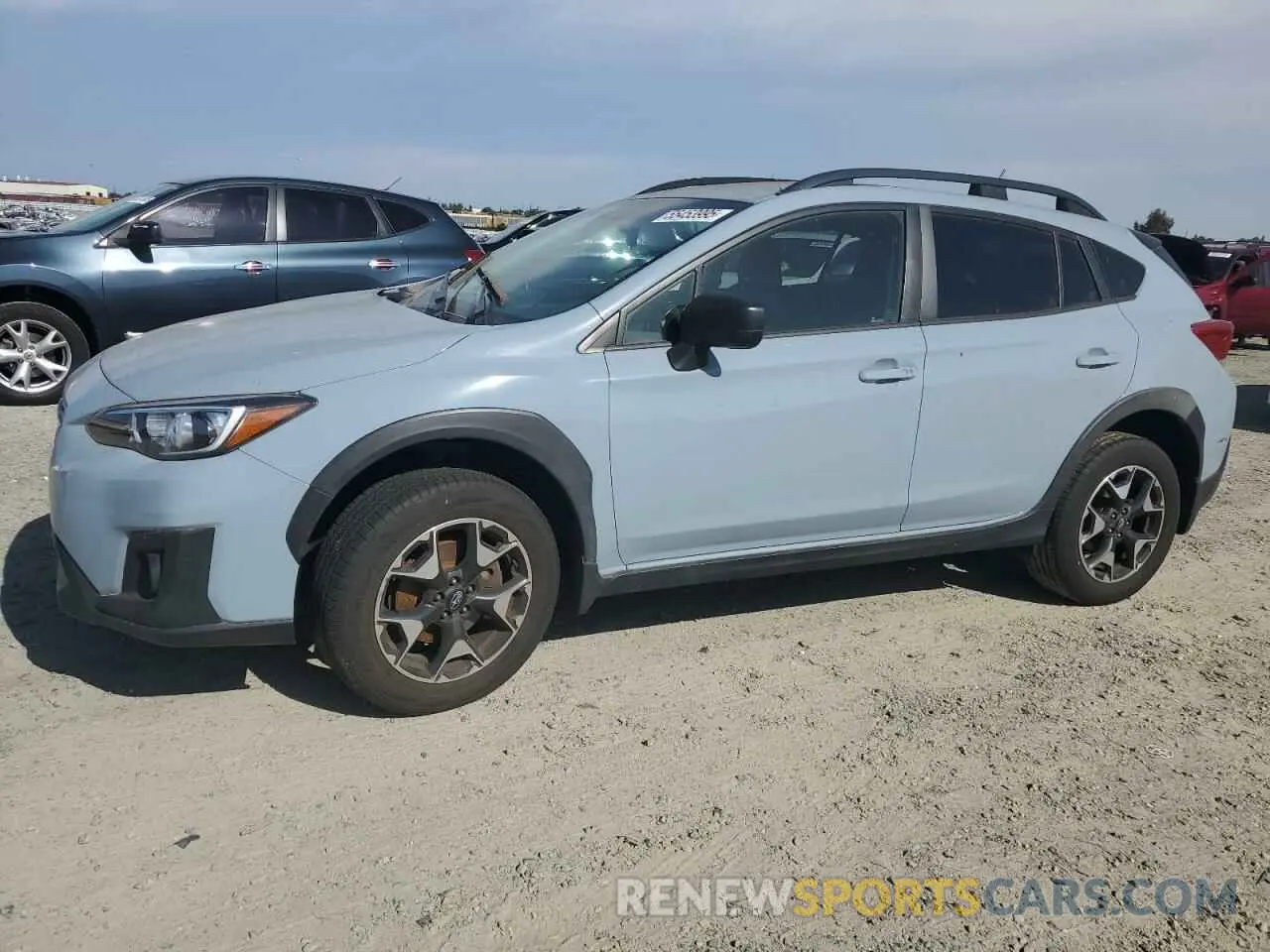 1 Photograph of a damaged car JF2GTAAC5KH219191 SUBARU CROSSTREK 2019