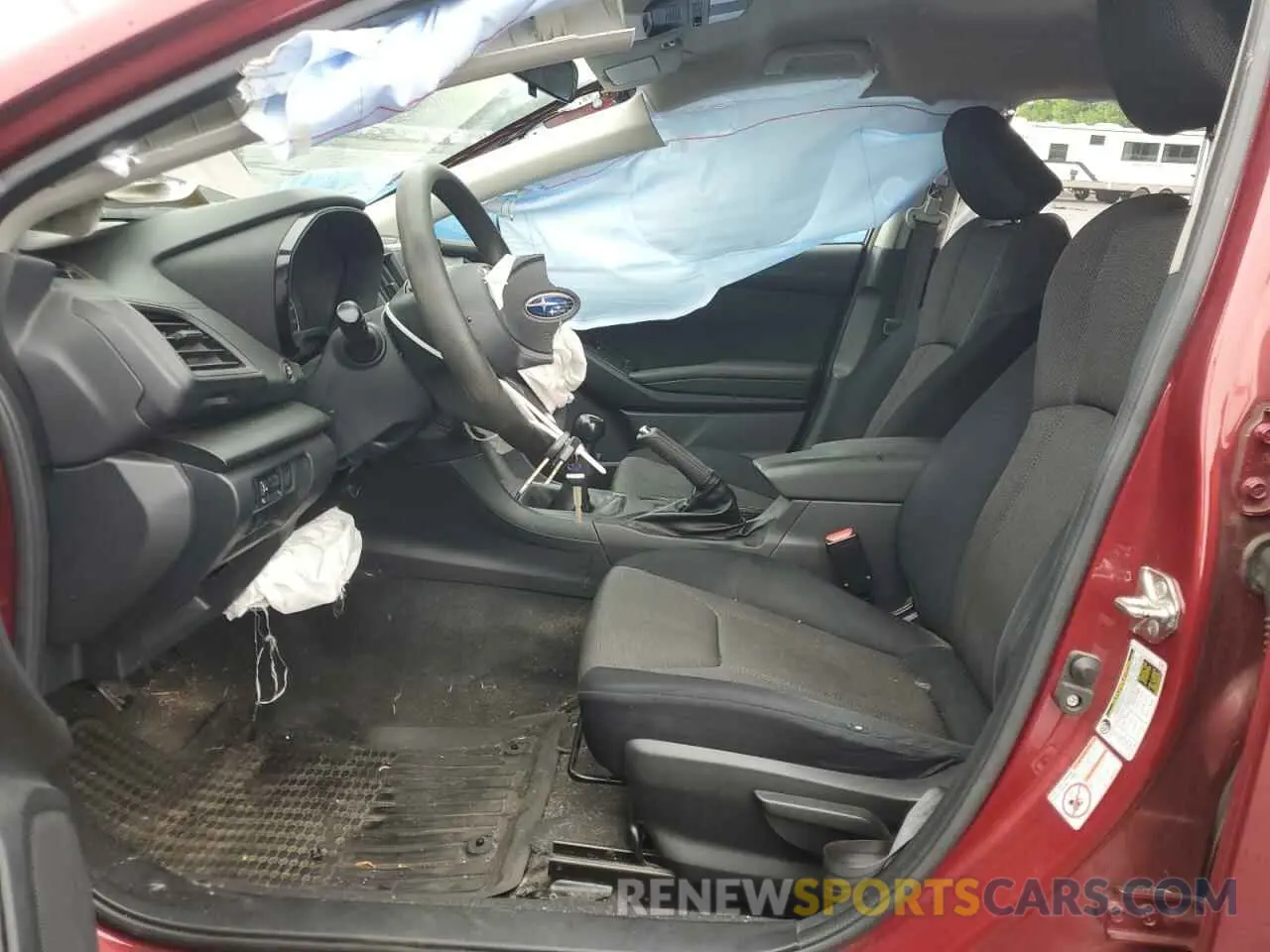 7 Photograph of a damaged car JF2GTAAC6K9343514 SUBARU CROSSTREK 2019