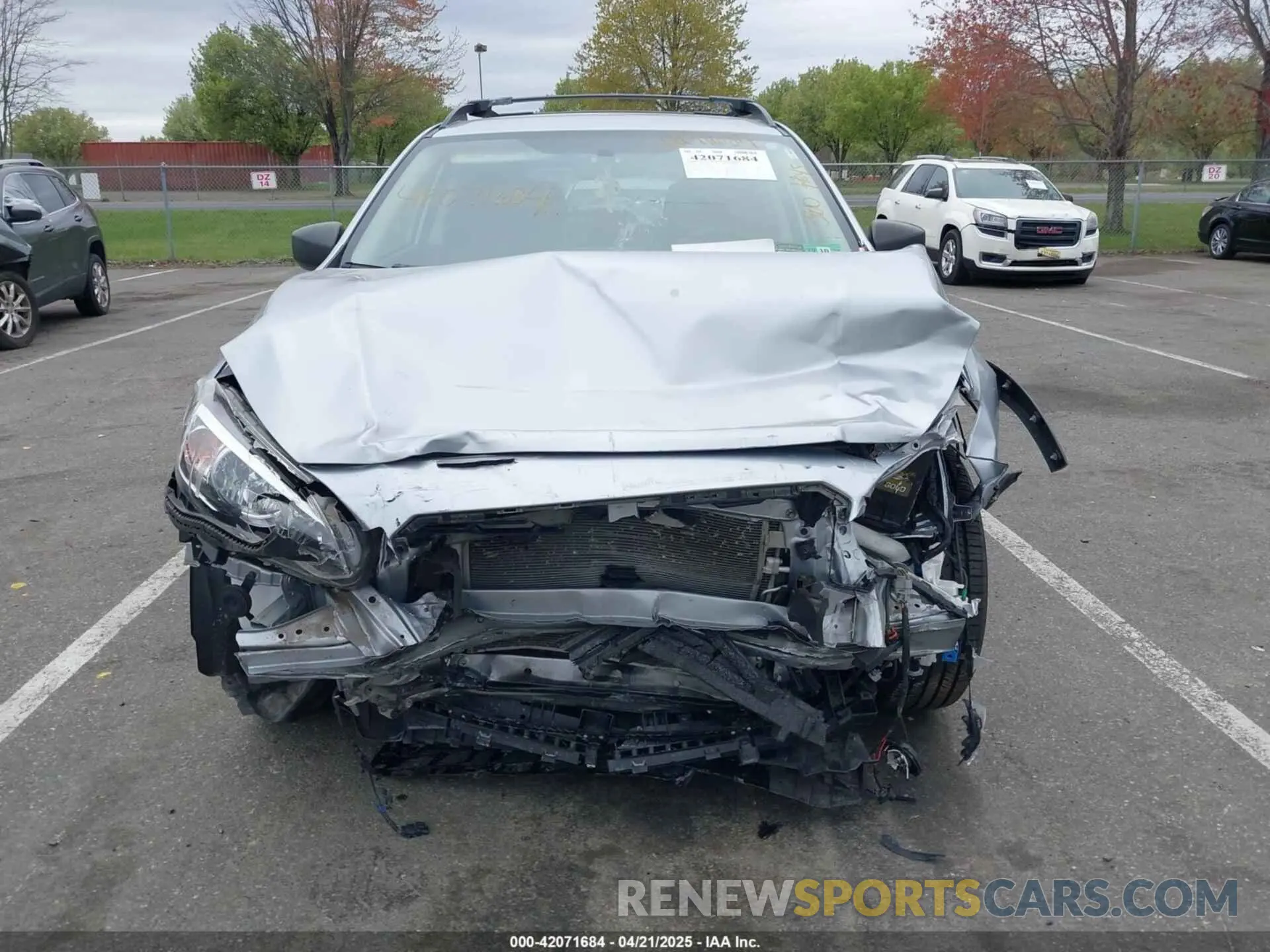 6 Photograph of a damaged car JF2GTAAC9KH216696 SUBARU CROSSTREK 2019