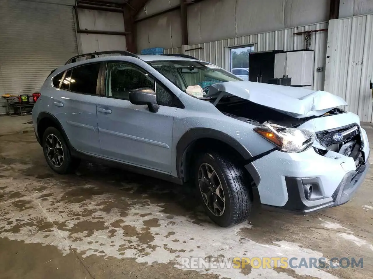 4 Photograph of a damaged car JF2GTAACXKH355400 SUBARU CROSSTREK 2019