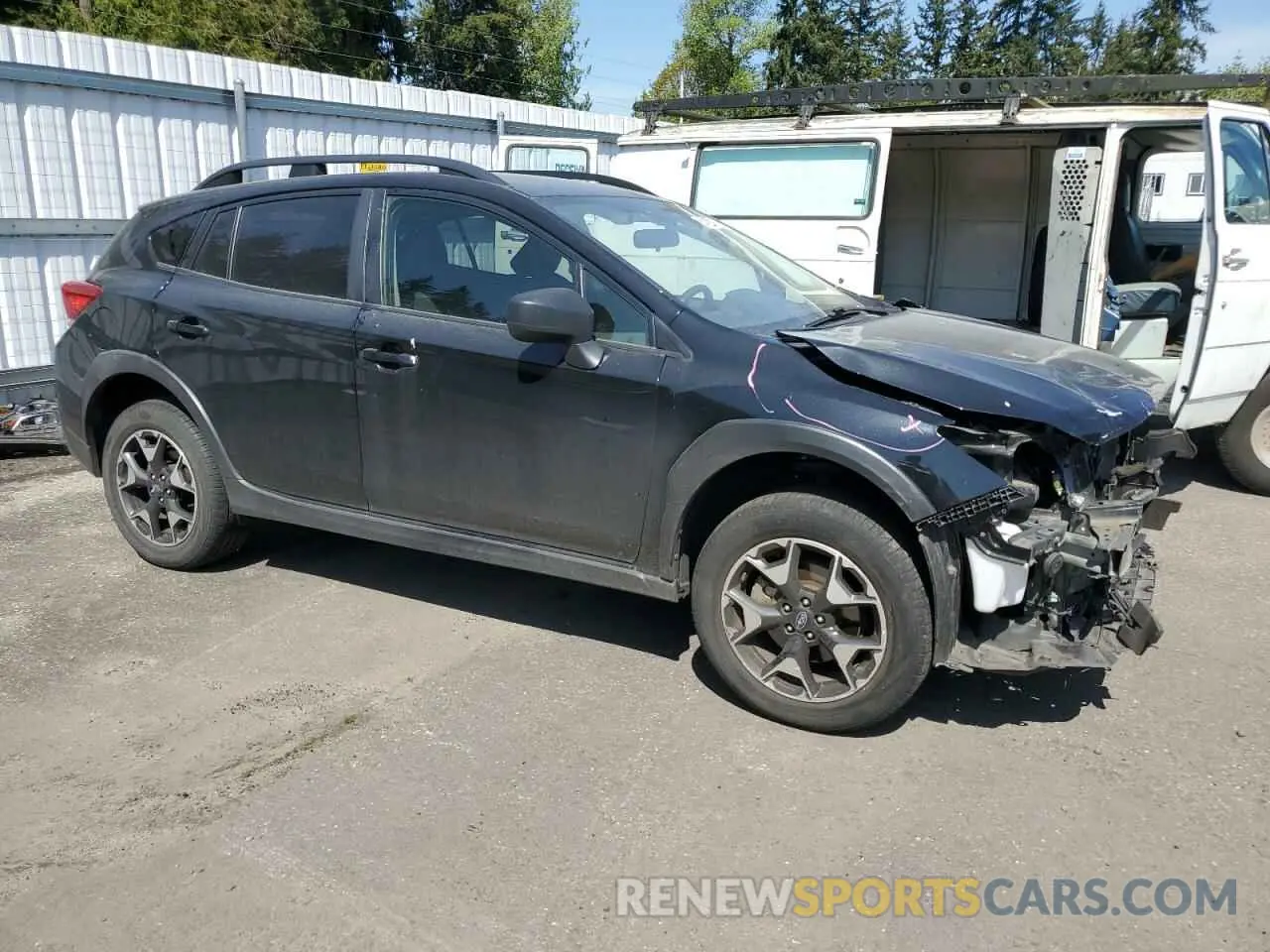 4 Photograph of a damaged car JF2GTABC1K8386615 SUBARU CROSSTREK 2019