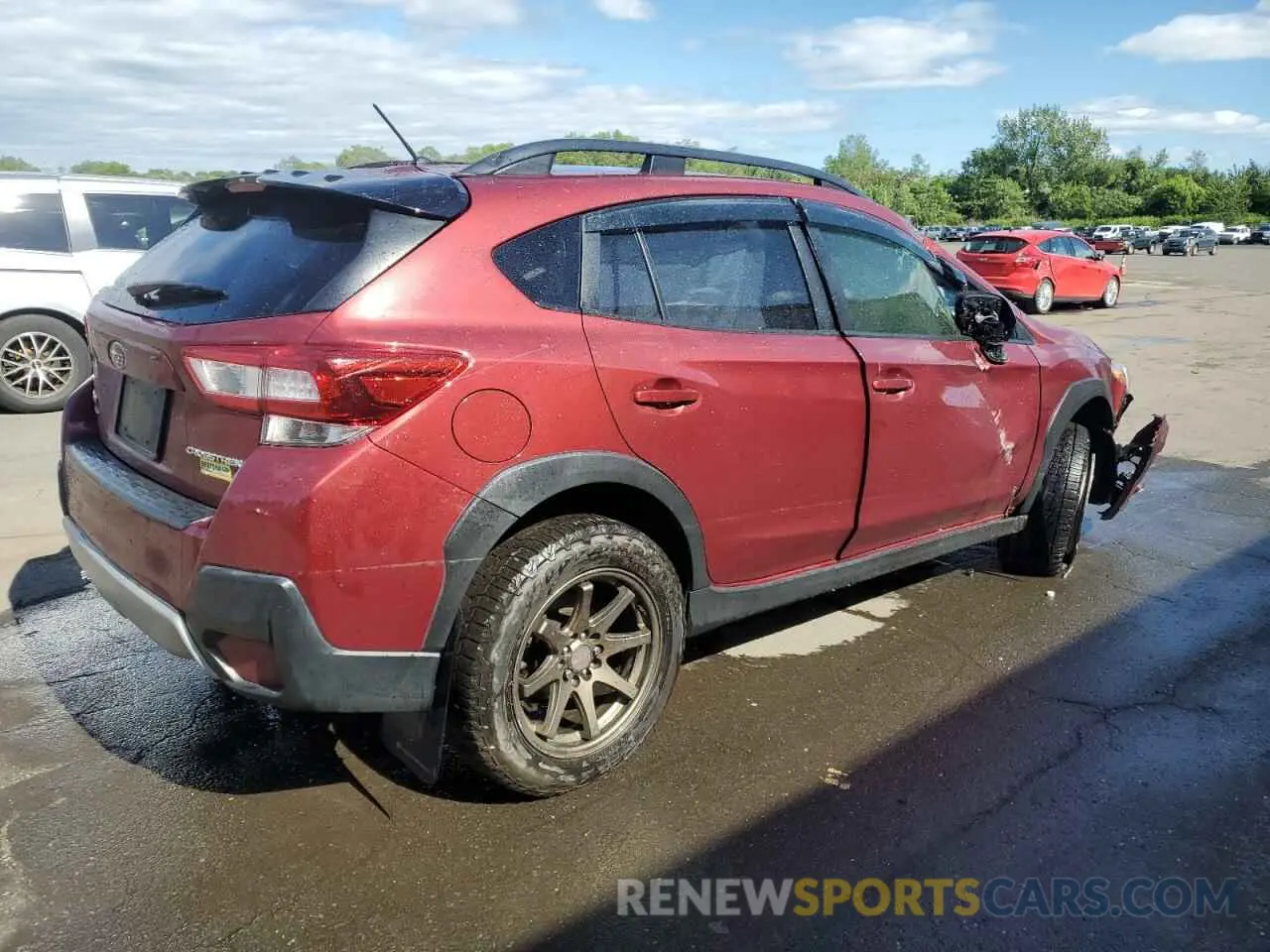 3 Photograph of a damaged car JF2GTABC1KH394424 SUBARU CROSSTREK 2019