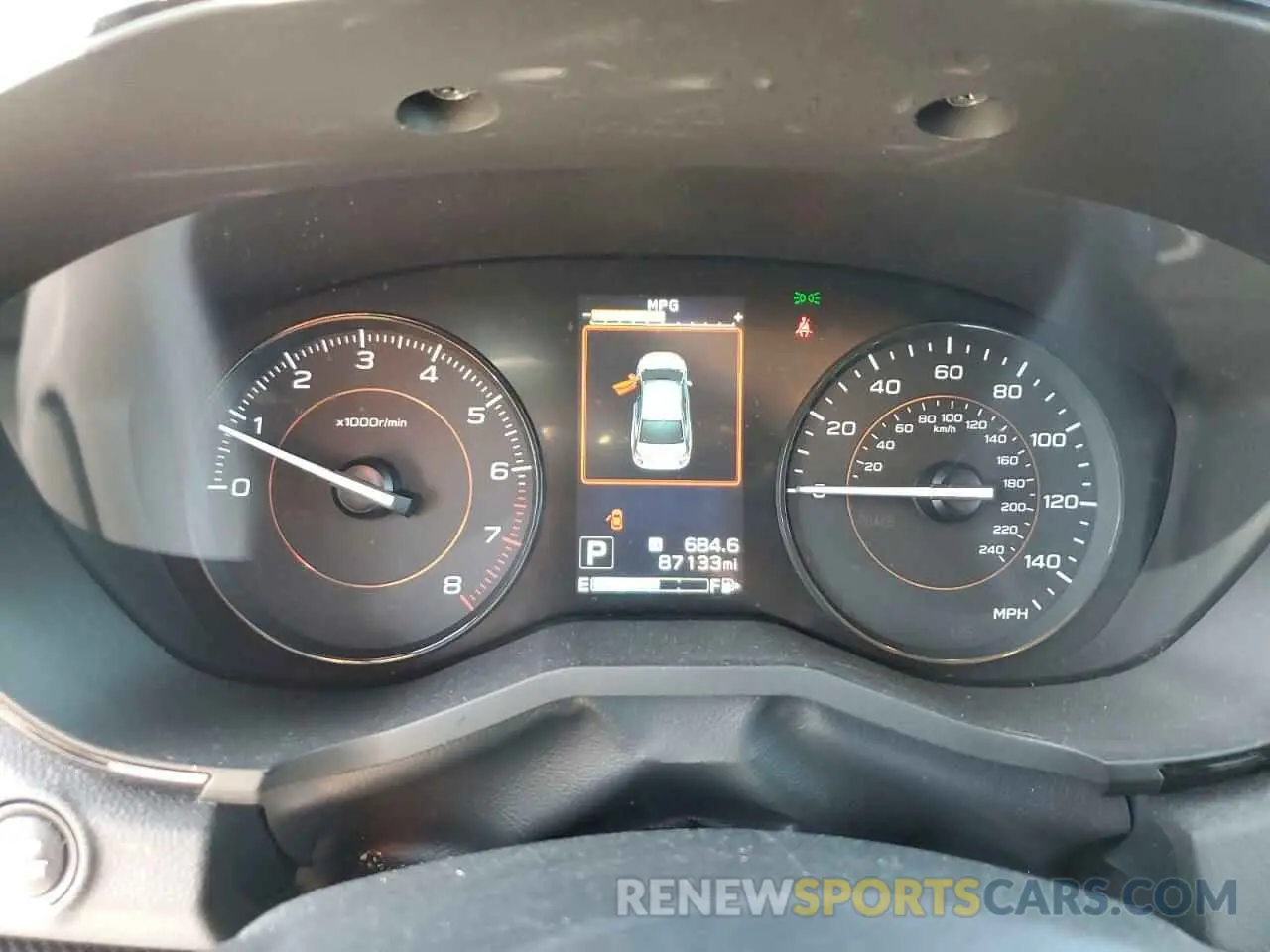 9 Photograph of a damaged car JF2GTABC2K8264412 SUBARU CROSSTREK 2019