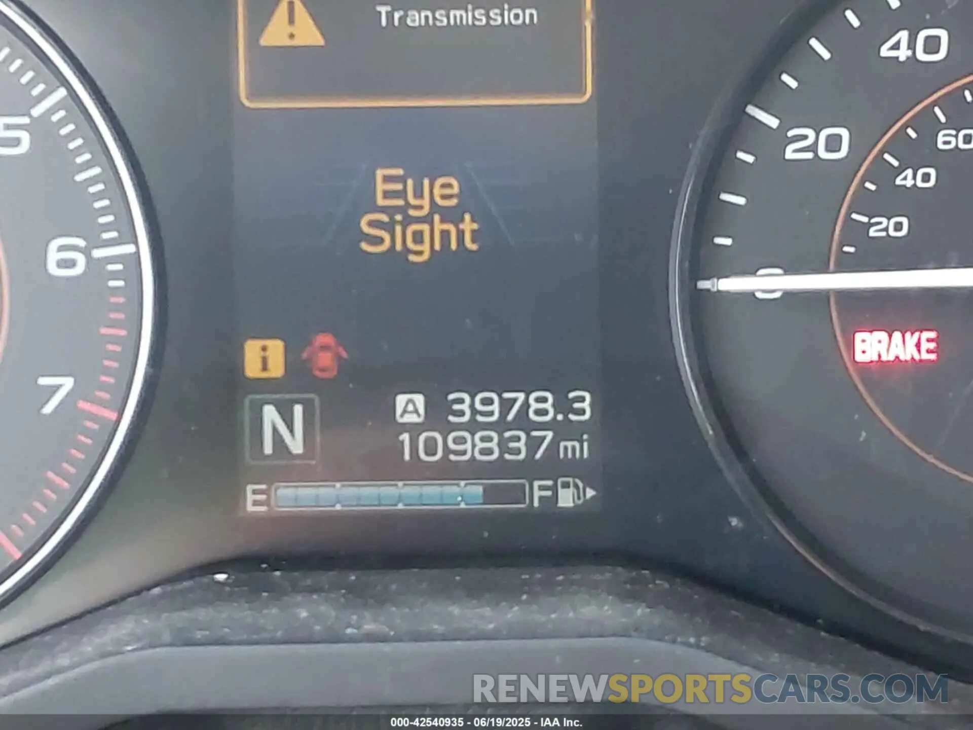 15 Photograph of a damaged car JF2GTABC2KH329985 SUBARU CROSSTREK 2019