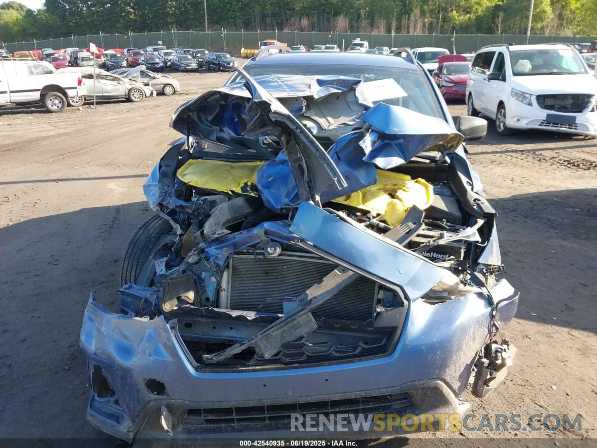 6 Photograph of a damaged car JF2GTABC2KH329985 SUBARU CROSSTREK 2019