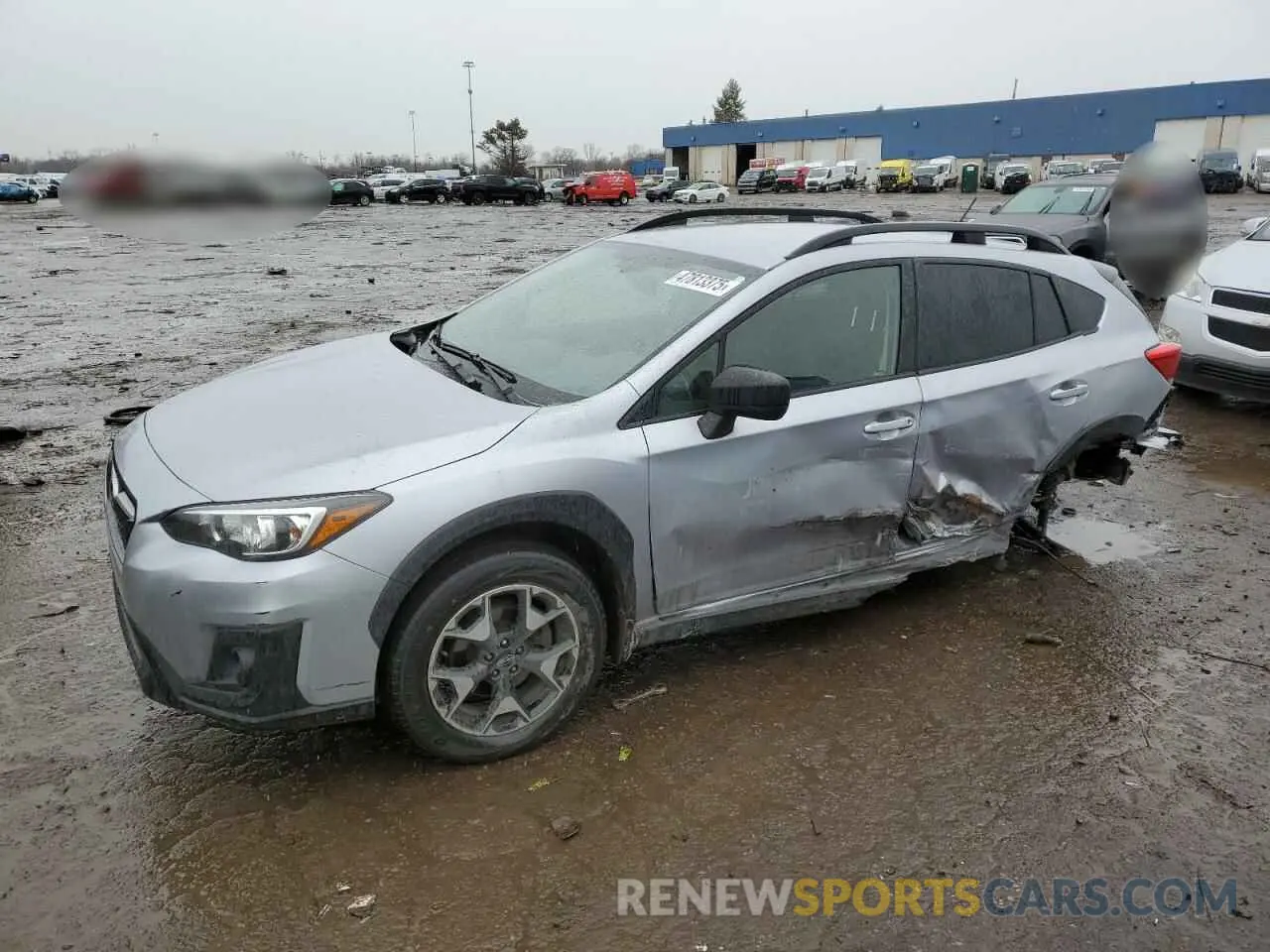 1 Photograph of a damaged car JF2GTABC4K8280725 SUBARU CROSSTREK 2019