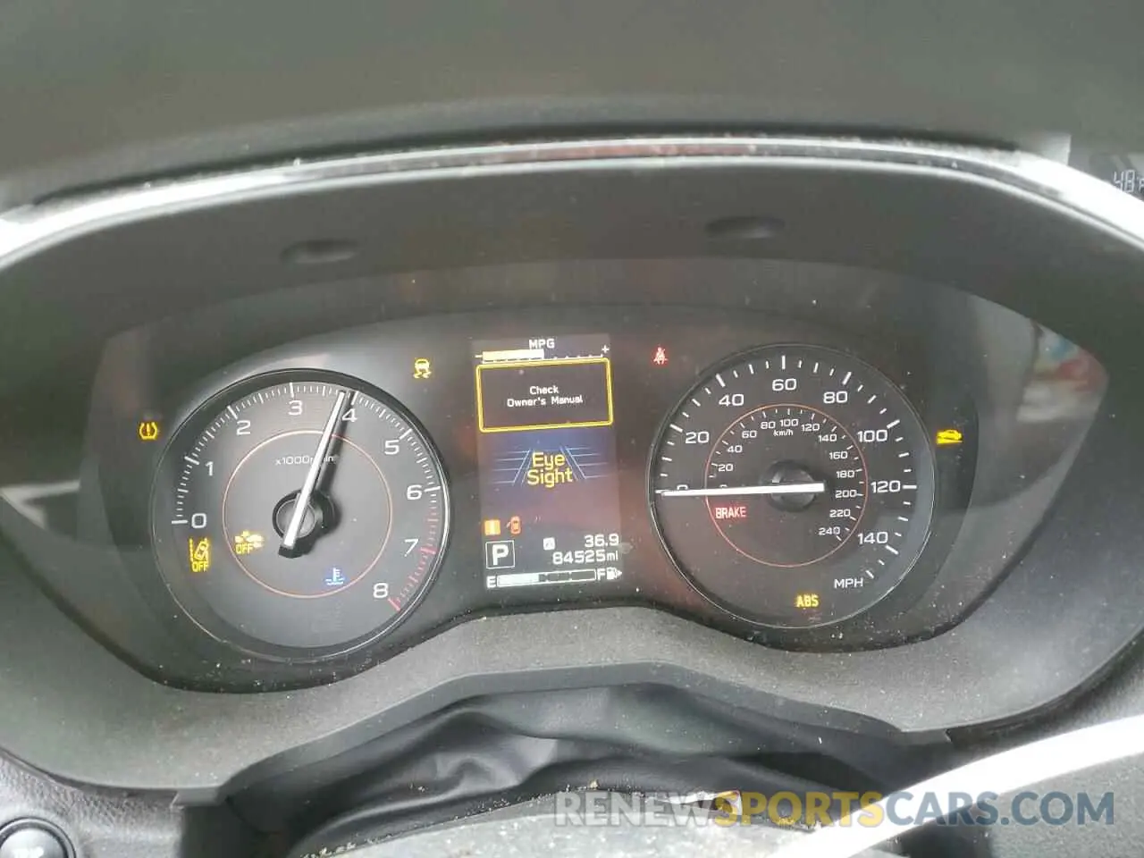 9 Photograph of a damaged car JF2GTABC4K8280725 SUBARU CROSSTREK 2019