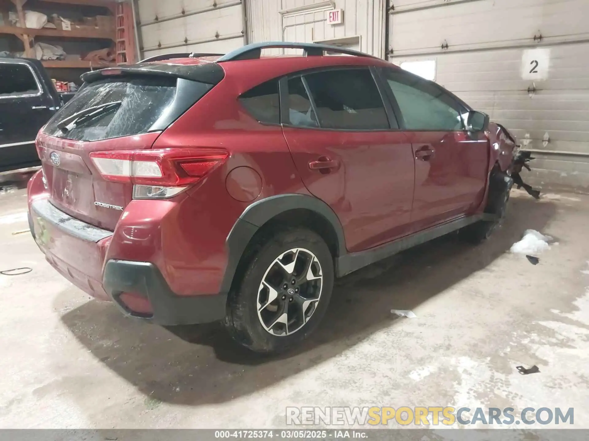 4 Photograph of a damaged car JF2GTABC4K8362261 SUBARU CROSSTREK 2019