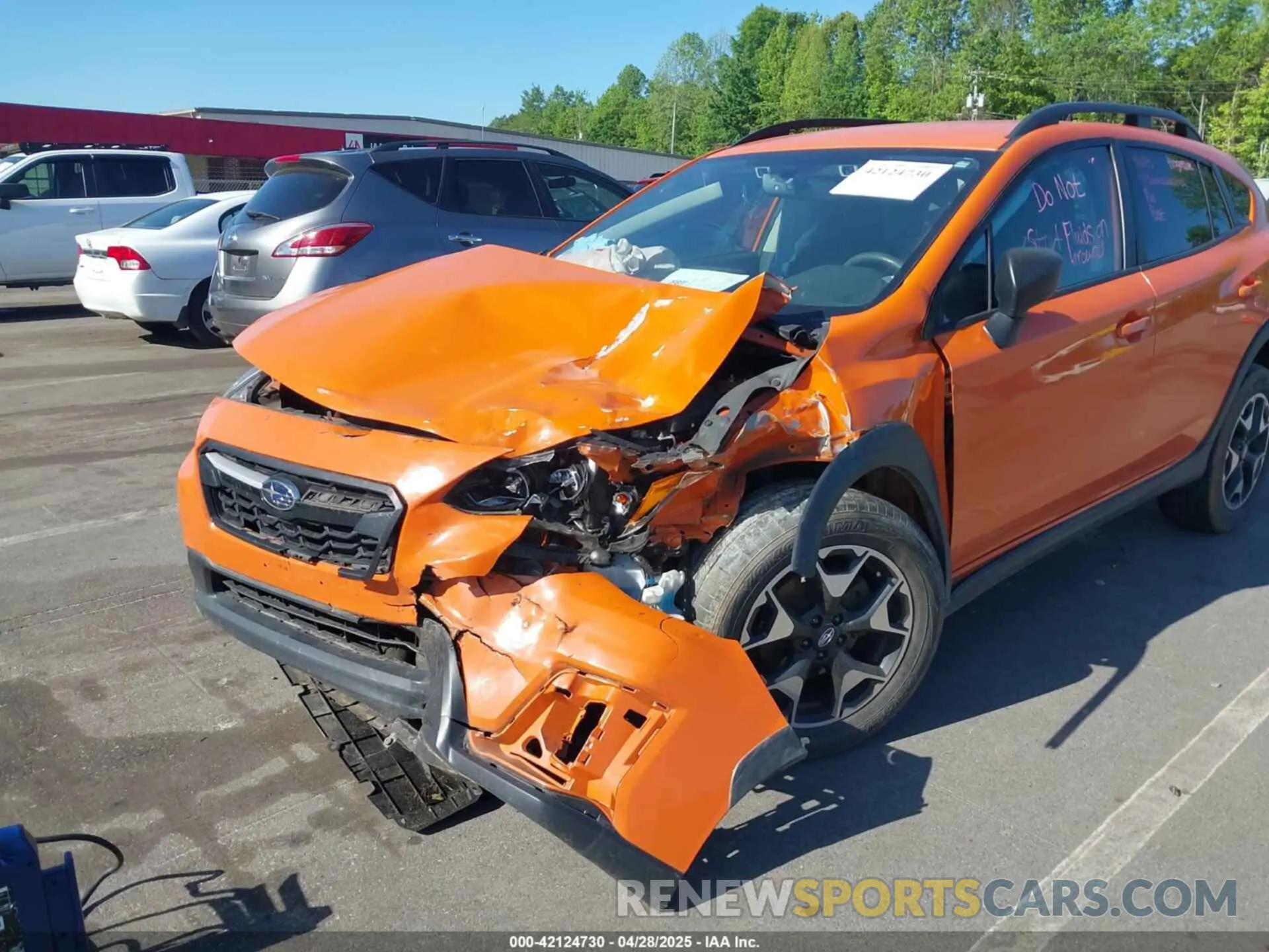 6 Photograph of a damaged car JF2GTABC5K8255235 SUBARU CROSSTREK 2019