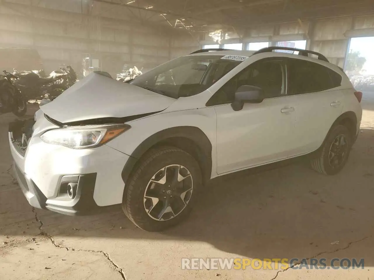 1 Photograph of a damaged car JF2GTABC5K8308743 SUBARU CROSSTREK 2019