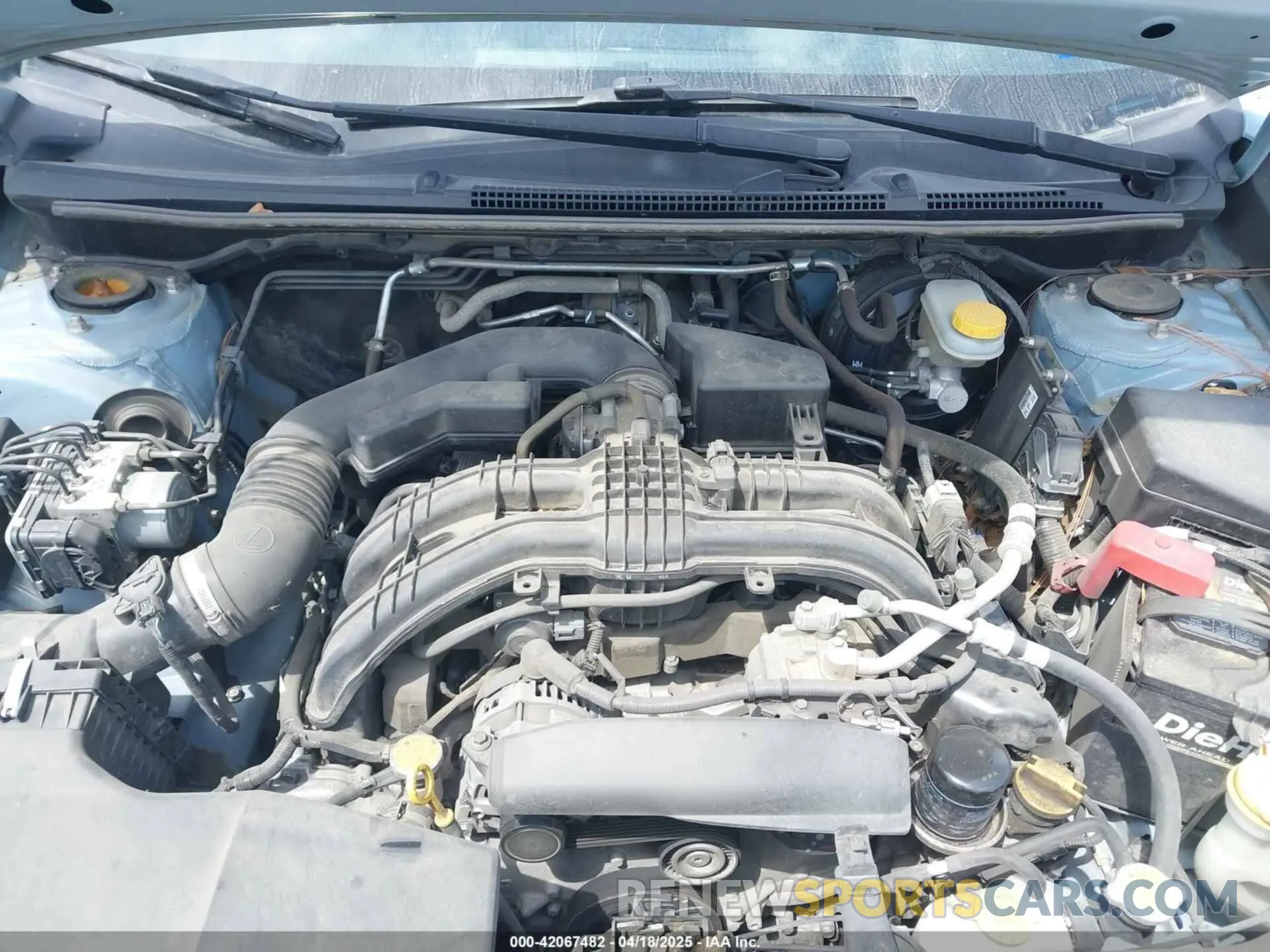 10 Photograph of a damaged car JF2GTABC5KH349485 SUBARU CROSSTREK 2019