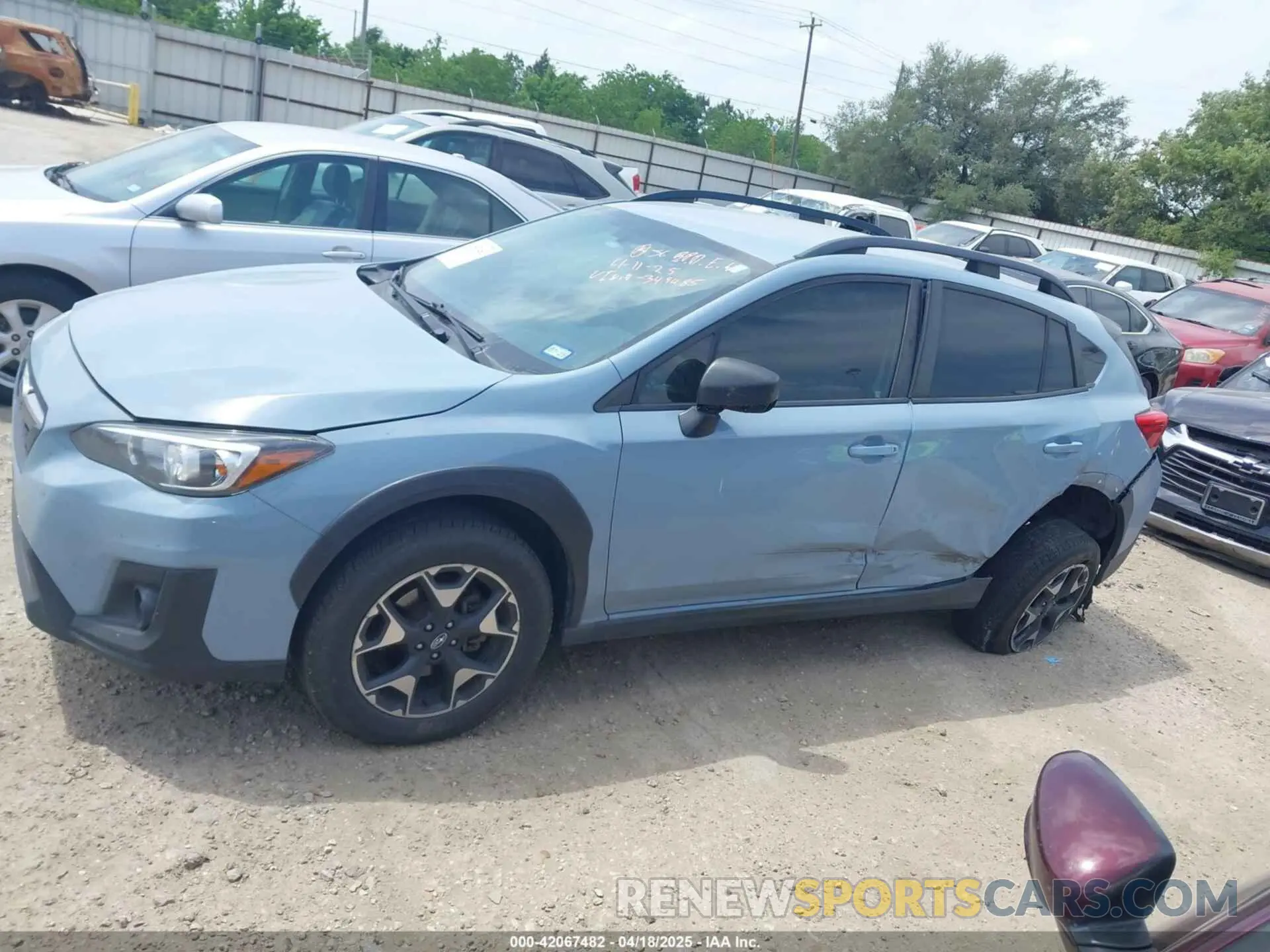 14 Photograph of a damaged car JF2GTABC5KH349485 SUBARU CROSSTREK 2019